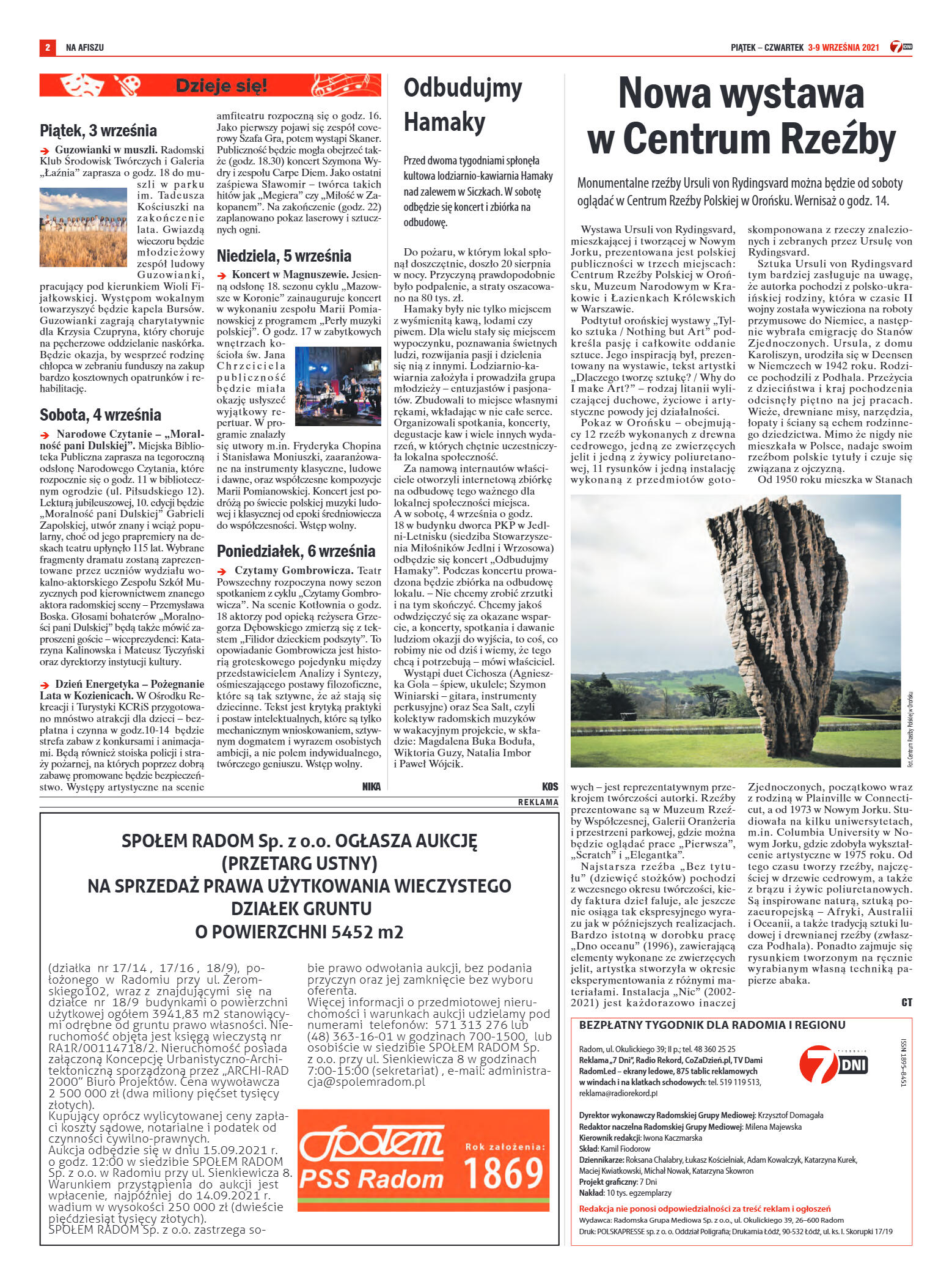 Tygodnik "7 Dni" nr 782 z dn. 03.09.2021 r. - strona 2