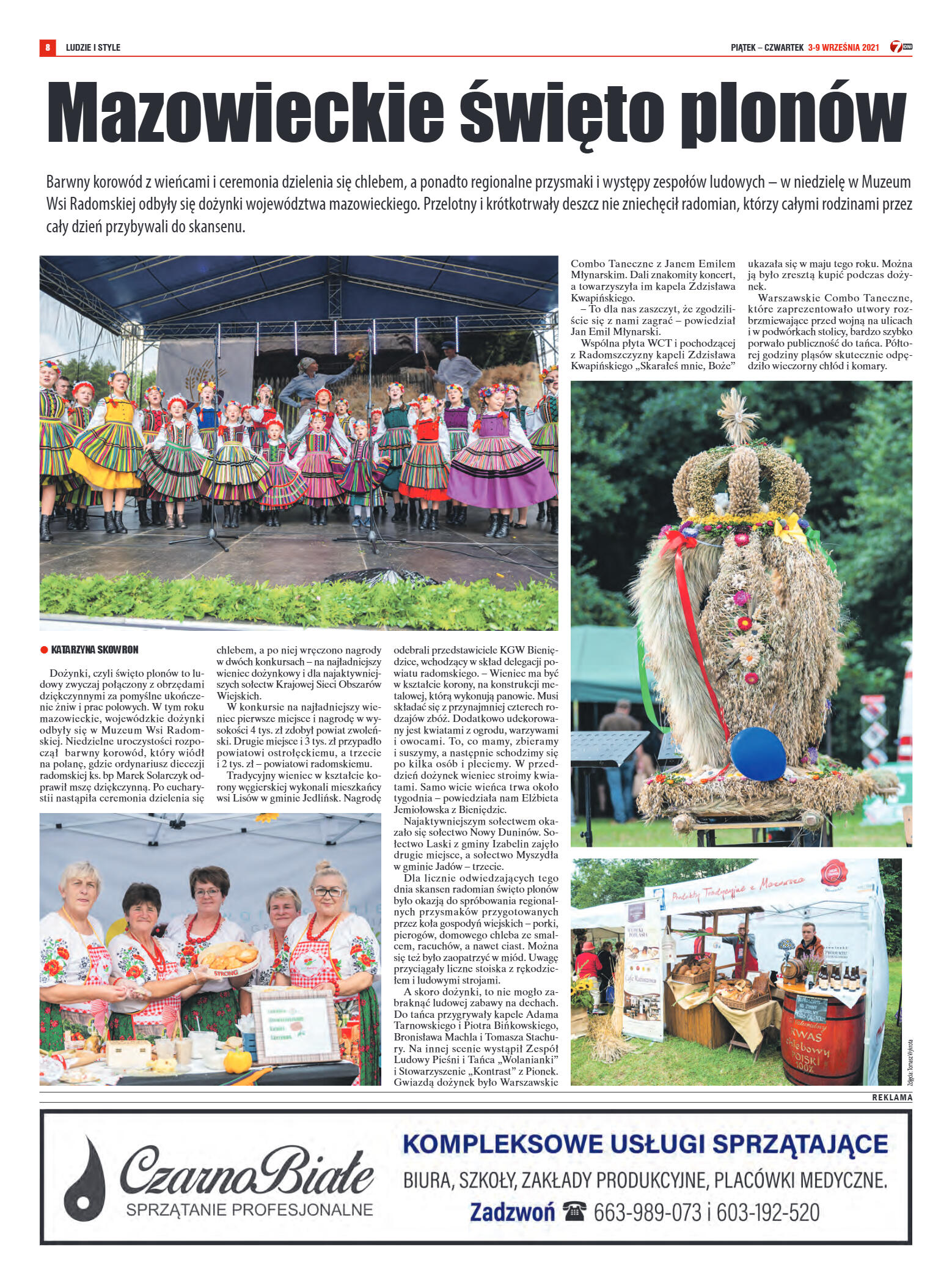 Tygodnik "7 Dni" nr 782 z dn. 03.09.2021 r. - strona 8