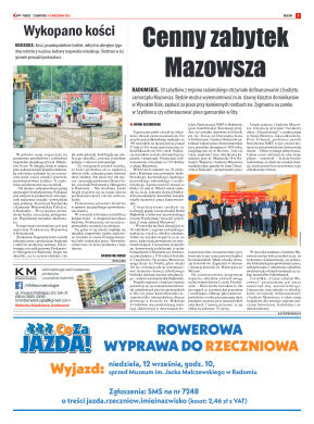 Tygodnik "7 Dni" nr 782 z dn. 03.09.2021 r. - strona 7