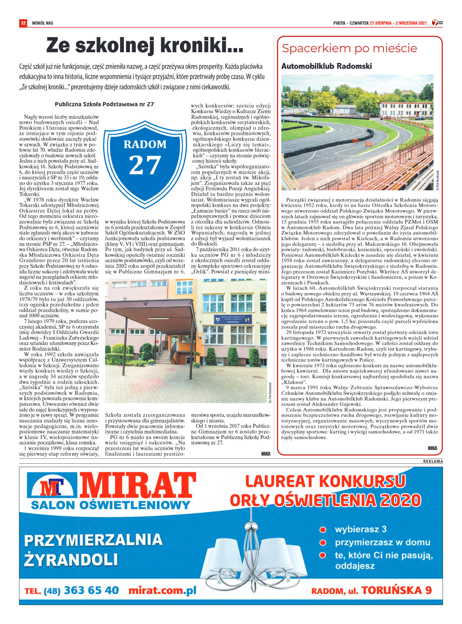 Tygodnik "7 Dni" nr 781 z dn. 27.08.2021 r. - strona 12