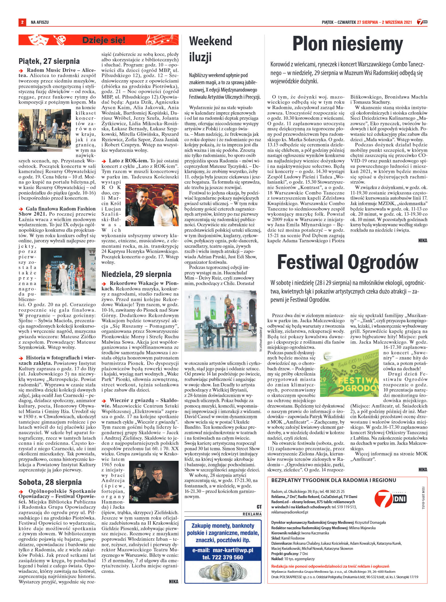 Tygodnik "7 Dni" nr 781 z dn. 27.08.2021 r. - strona 2