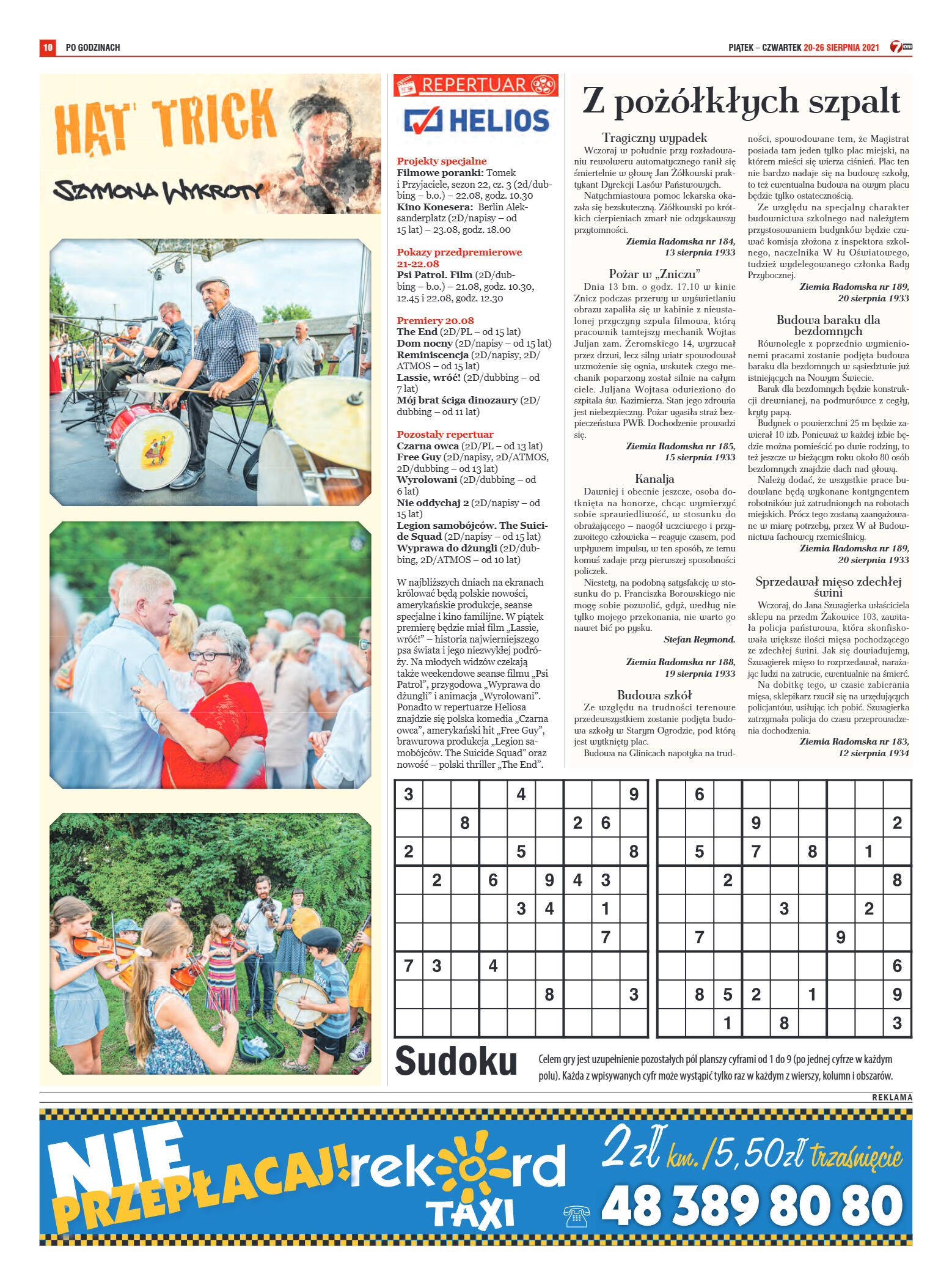 Tygodnik "7 Dni" nr 780 z dn. 20.08.2021 r. - strona 10