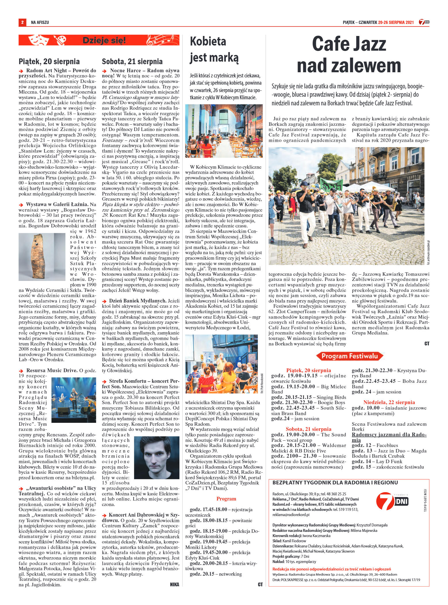 Tygodnik "7 Dni" nr 780 z dn. 20.08.2021 r. - strona 2