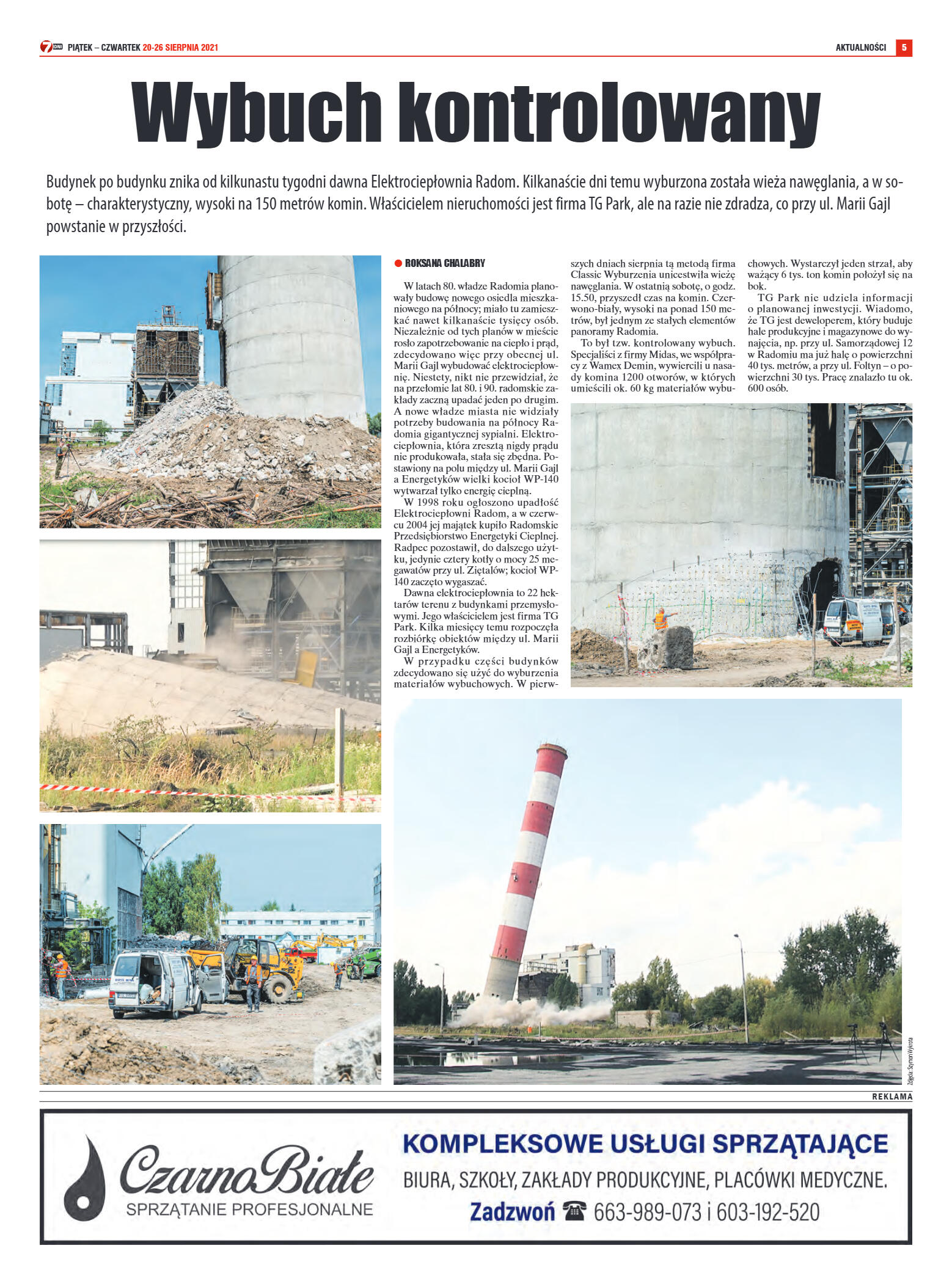 Tygodnik "7 Dni" nr 780 z dn. 20.08.2021 r. - strona 5