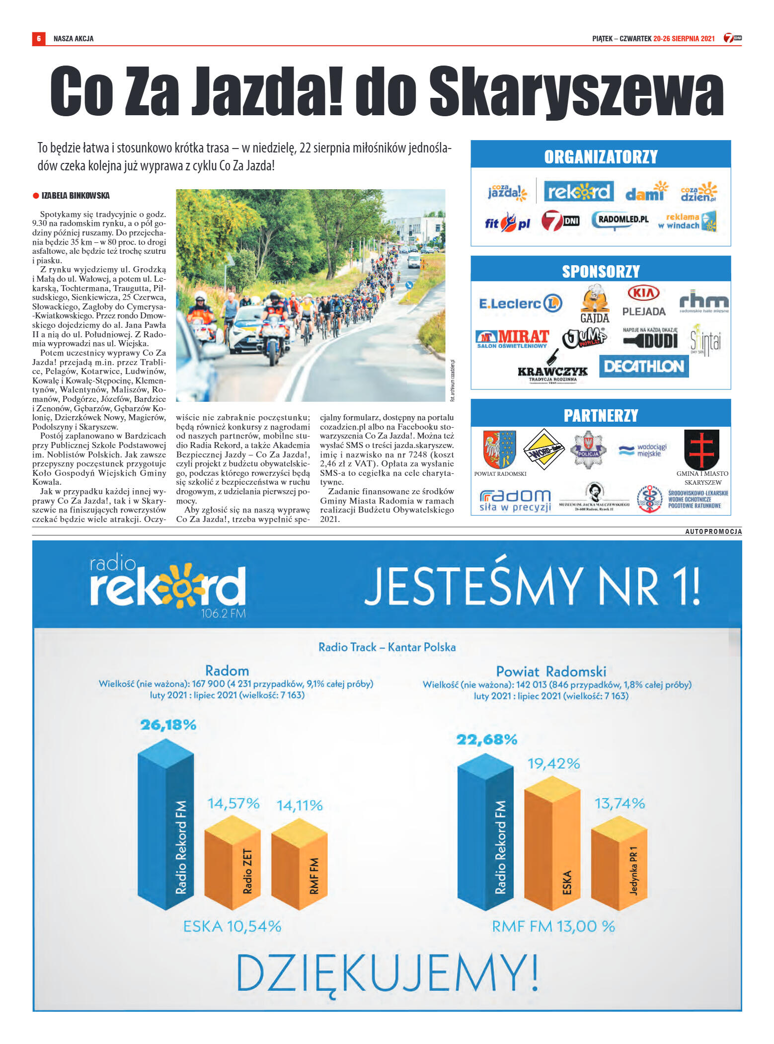 Tygodnik "7 Dni" nr 780 z dn. 20.08.2021 r. - strona 6