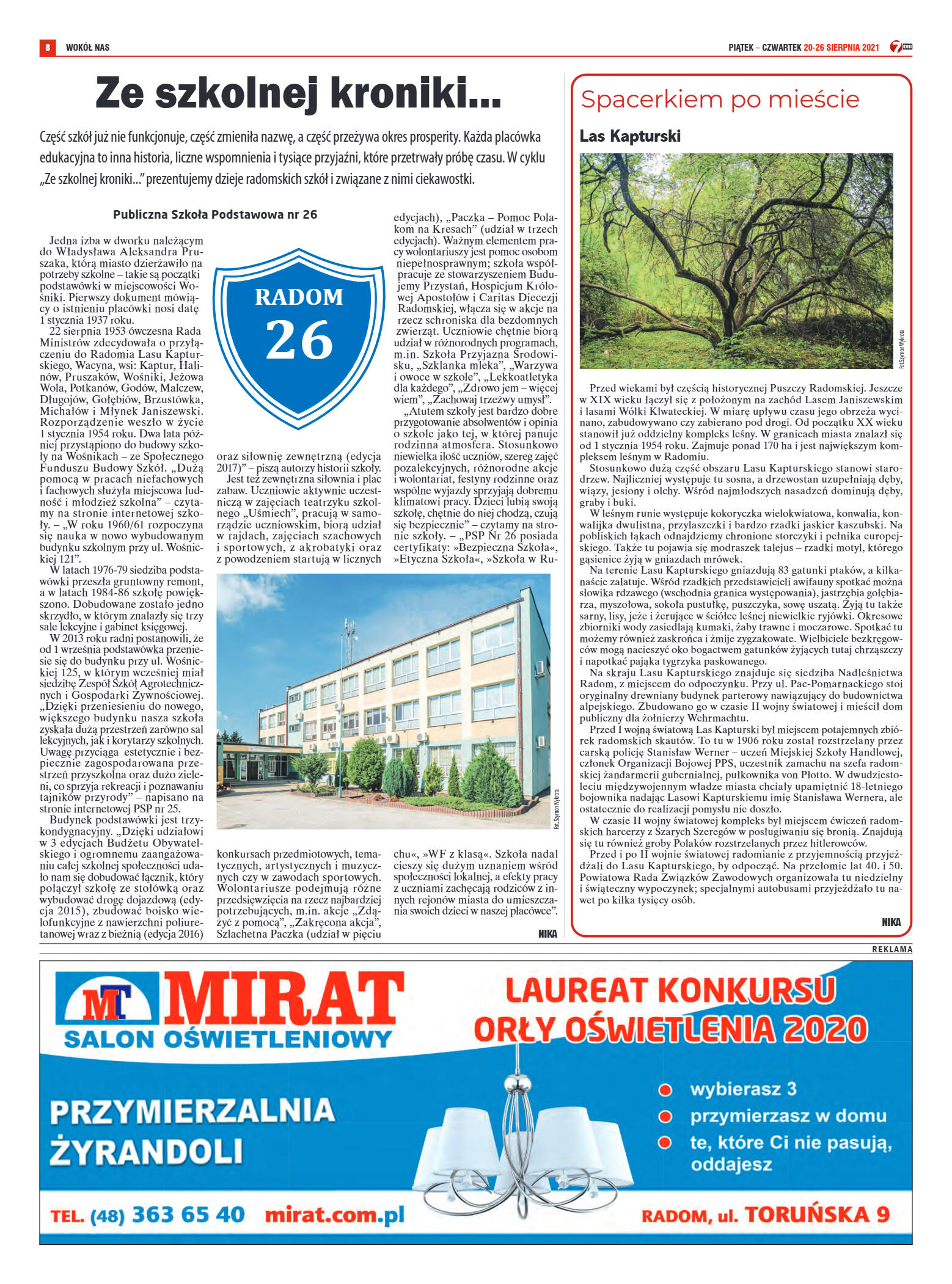 Tygodnik "7 Dni" nr 780 z dn. 20.08.2021 r. - strona 8