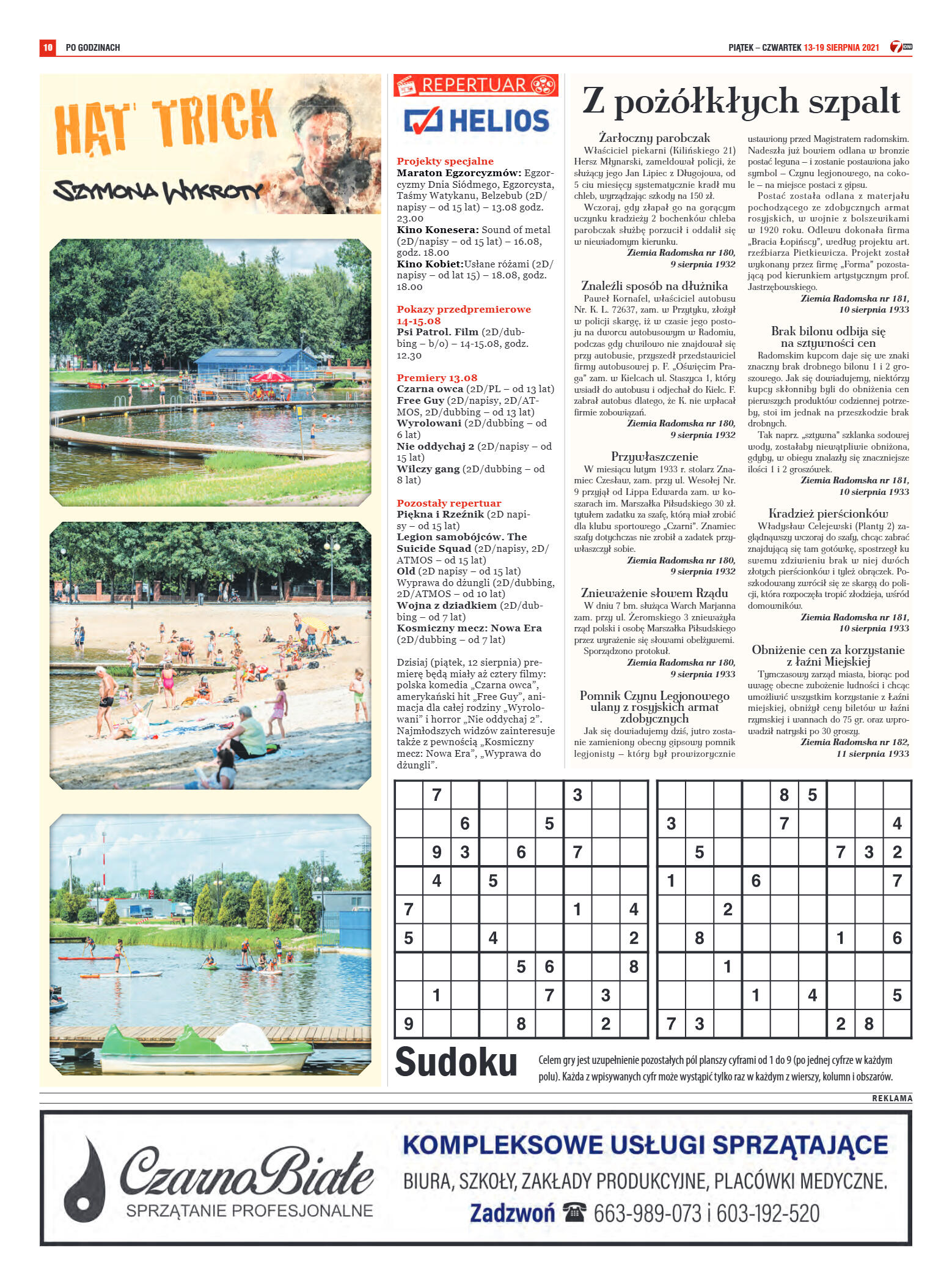 Tygodnik "7 Dni" nr 779 z dn. 13.08.2021 r. - strona 10