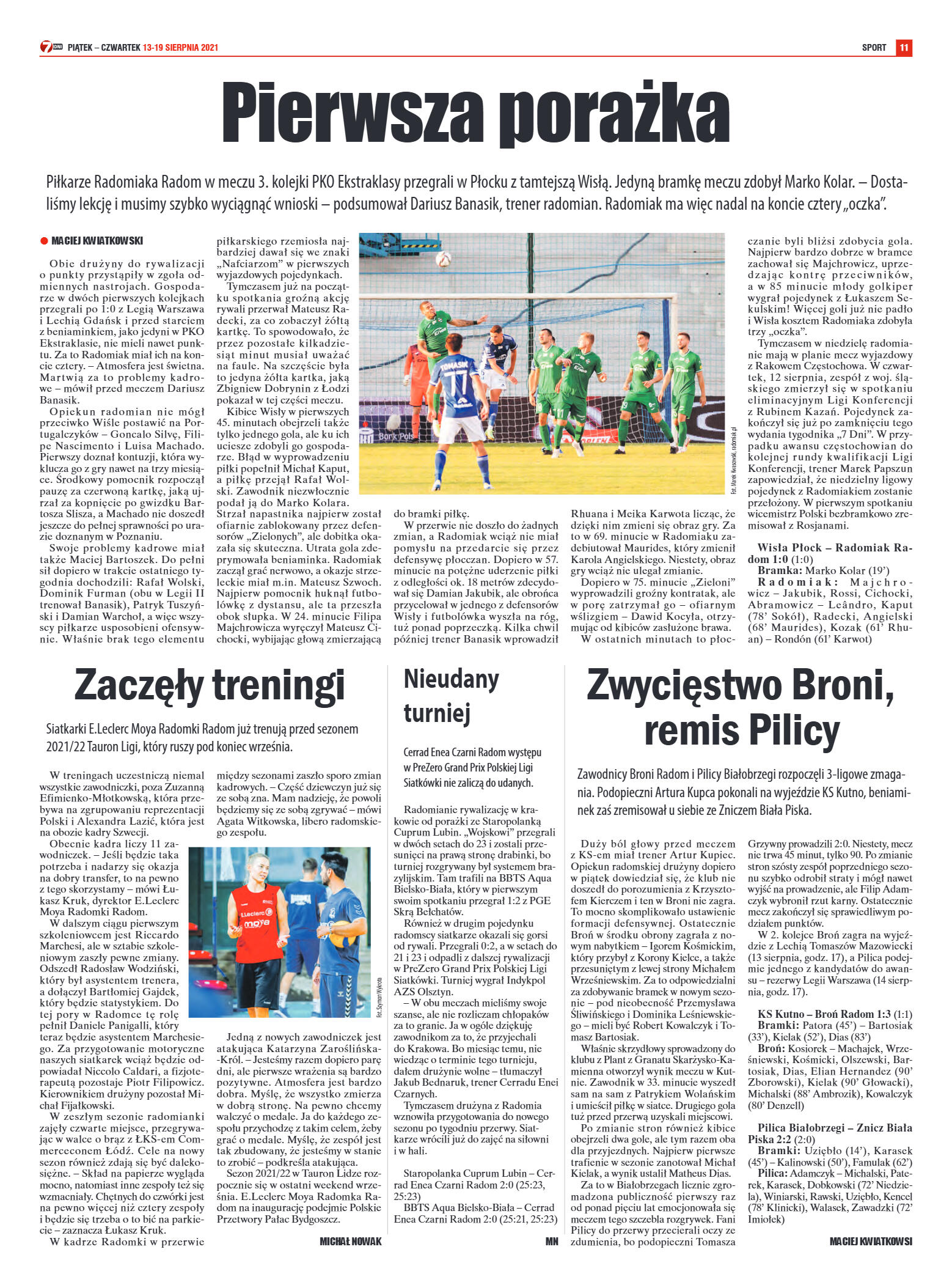 Tygodnik "7 Dni" nr 779 z dn. 13.08.2021 r. - strona 11