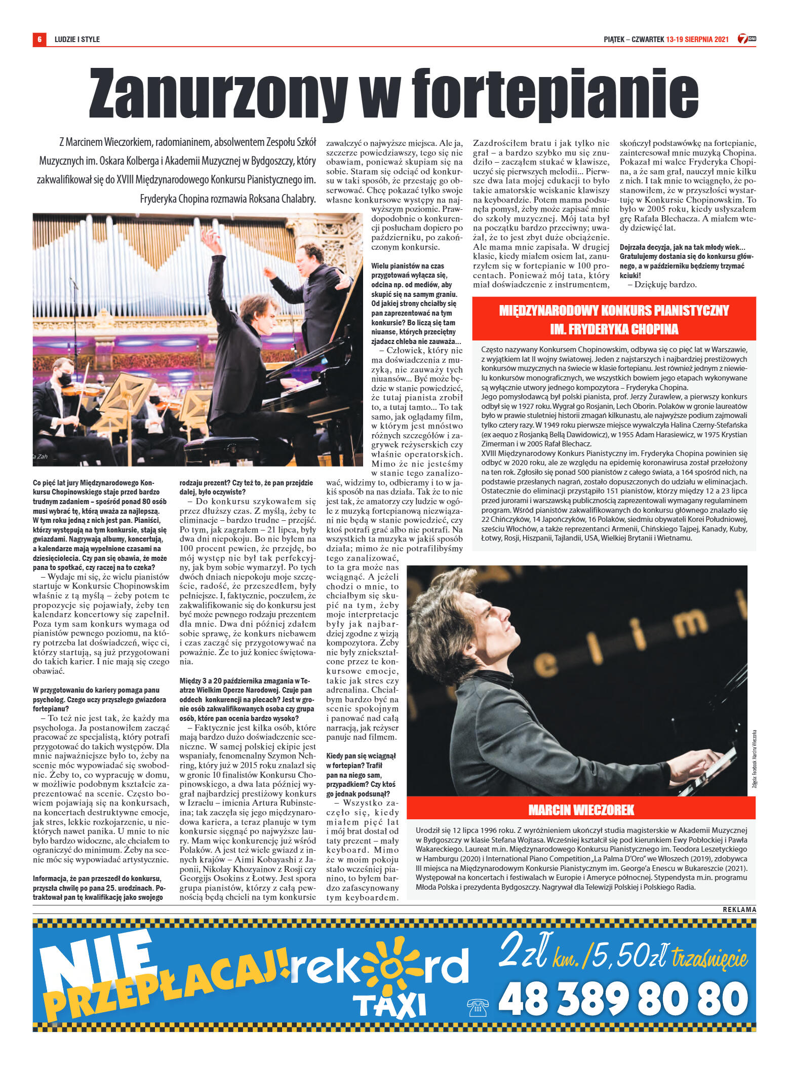 Tygodnik "7 Dni" nr 779 z dn. 13.08.2021 r. - strona 6