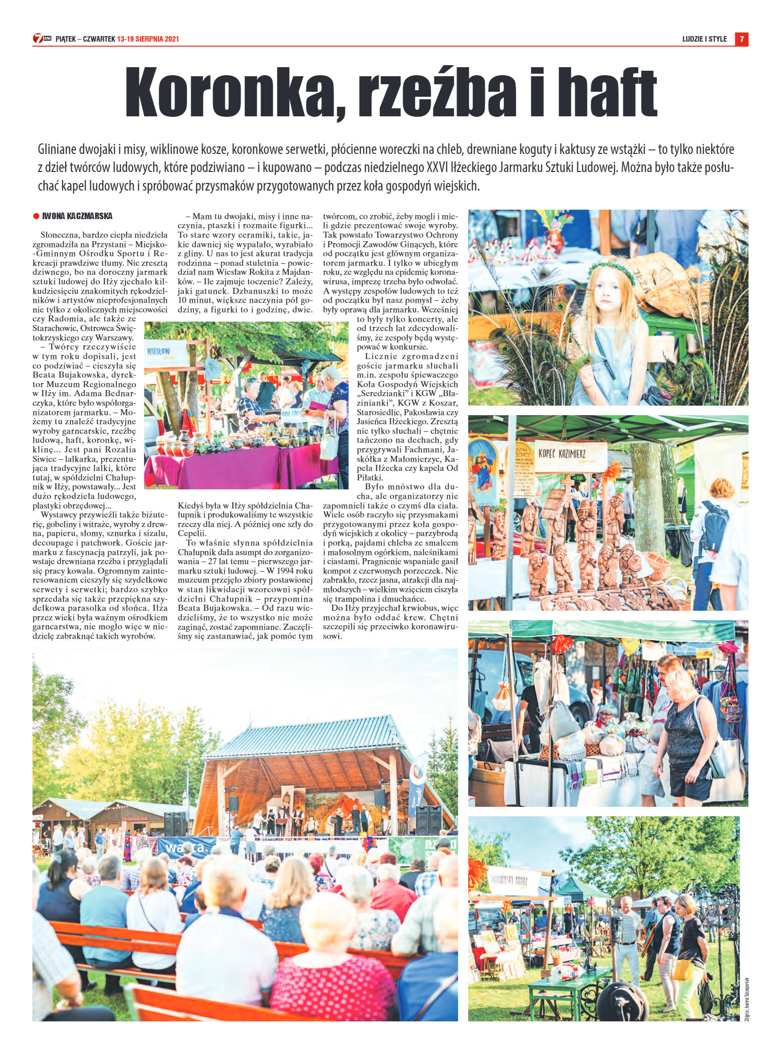 Tygodnik "7 Dni" nr 779 z dn. 13.08.2021 r. - strona 7