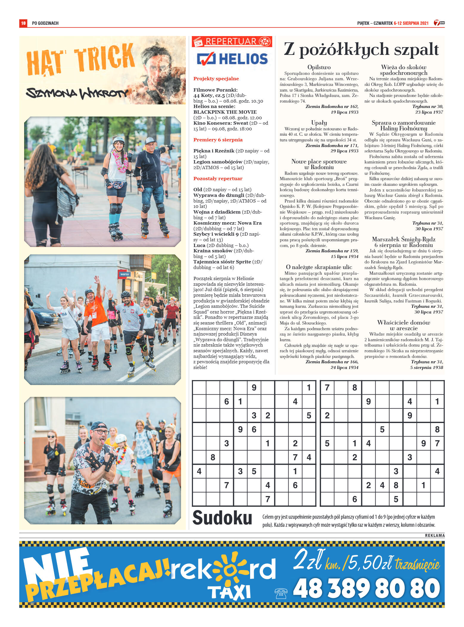 Tygodnik "7 Dni" nr 778 z dn. 6.08.2021 r. - strona 10