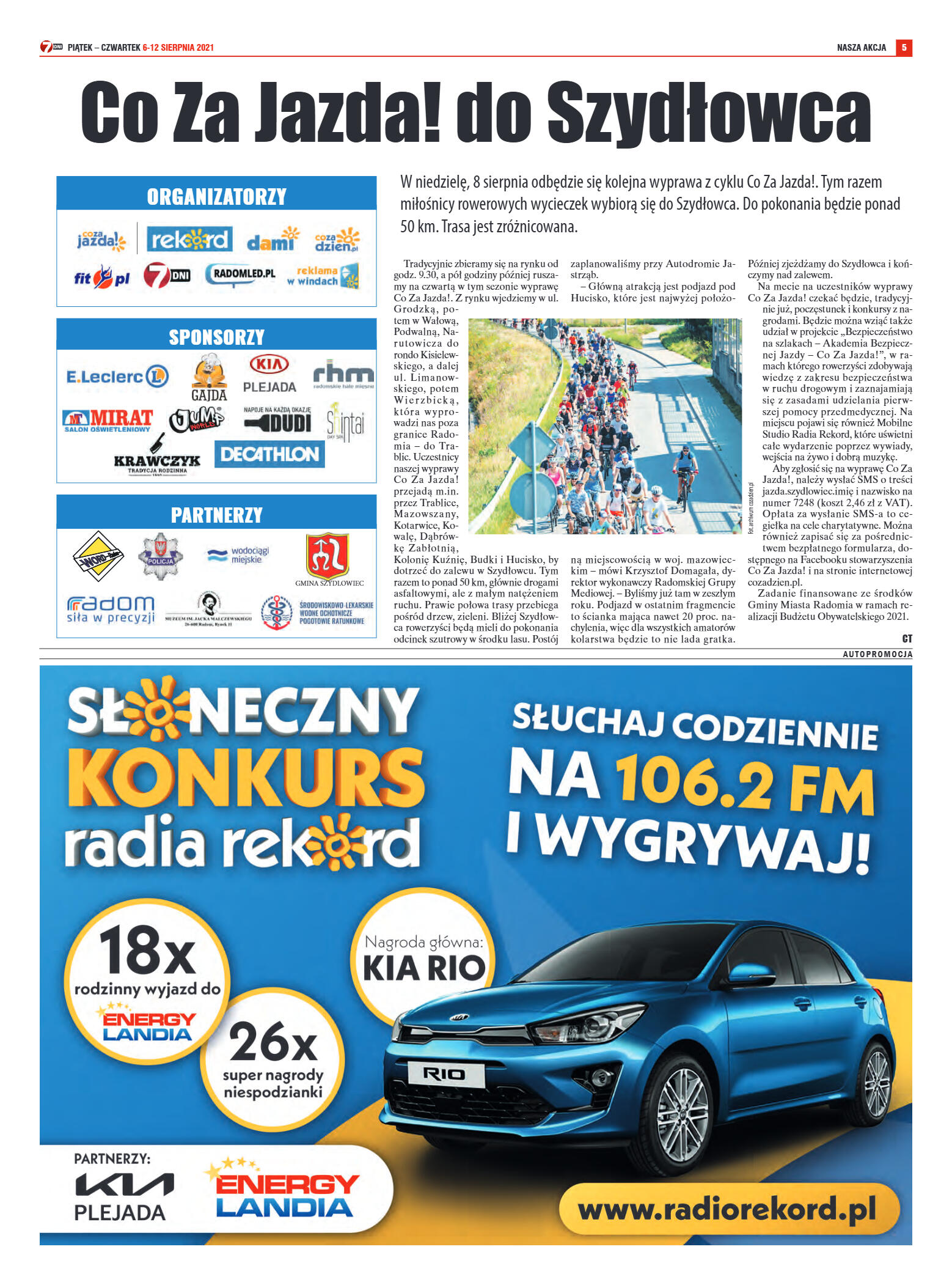 Tygodnik "7 Dni" nr 778 z dn. 6.08.2021 r. - strona 5