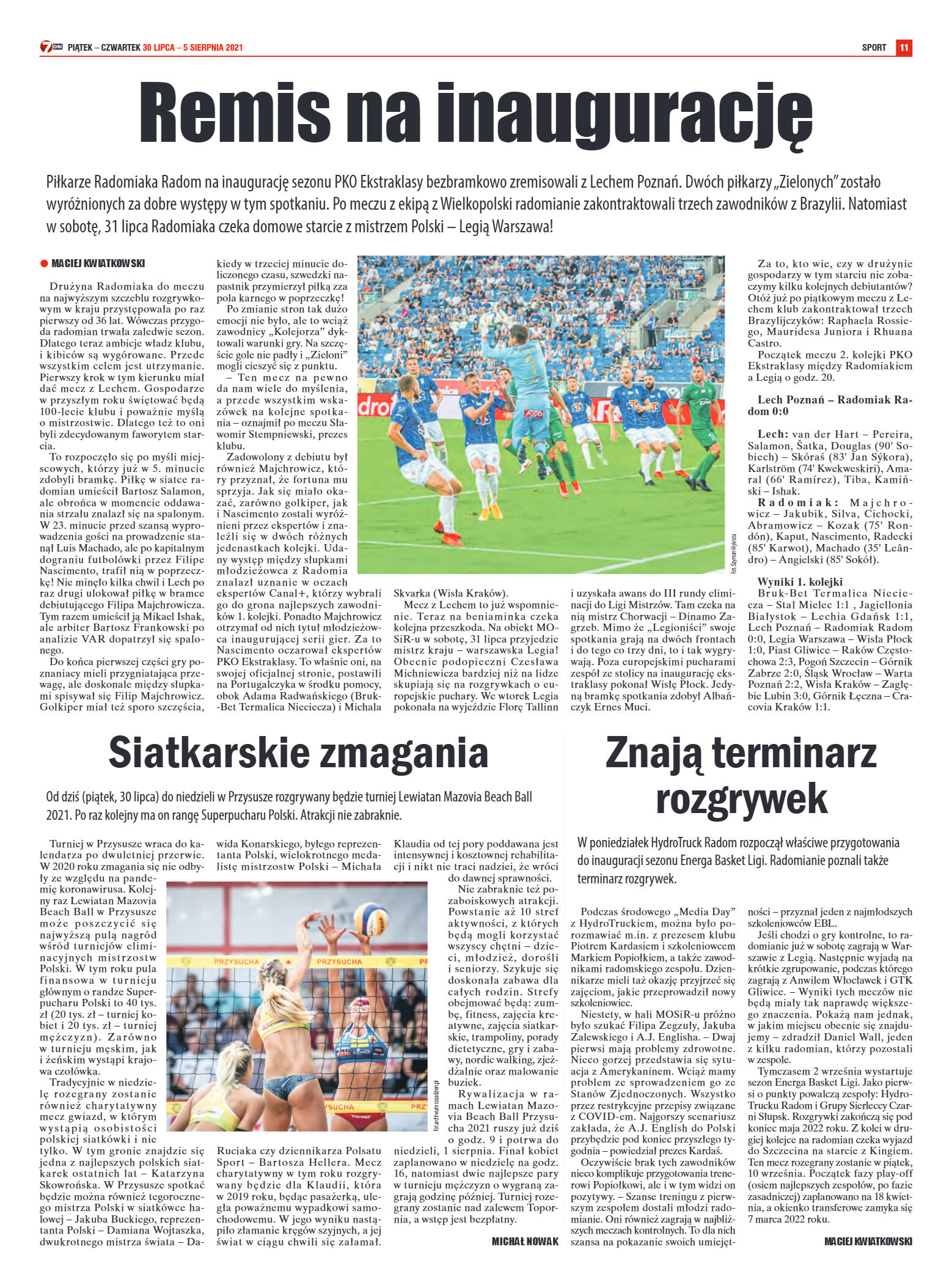 Tygodnik "7 Dni" nr 777 z dn. 30.07.2021 r. - strona 11