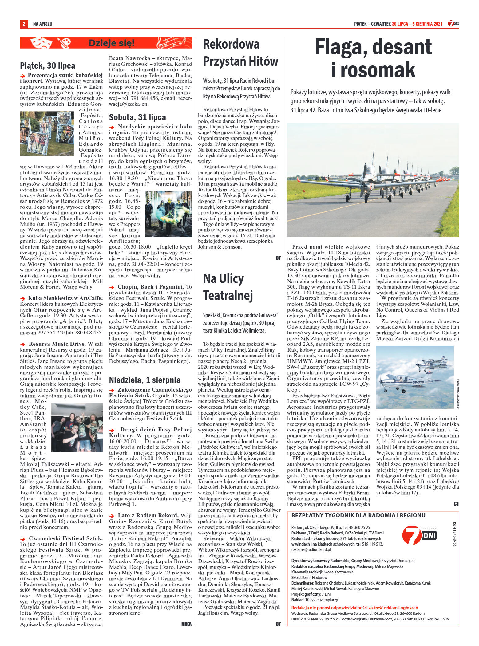Tygodnik "7 Dni" nr 777 z dn. 30.07.2021 r. - strona 2