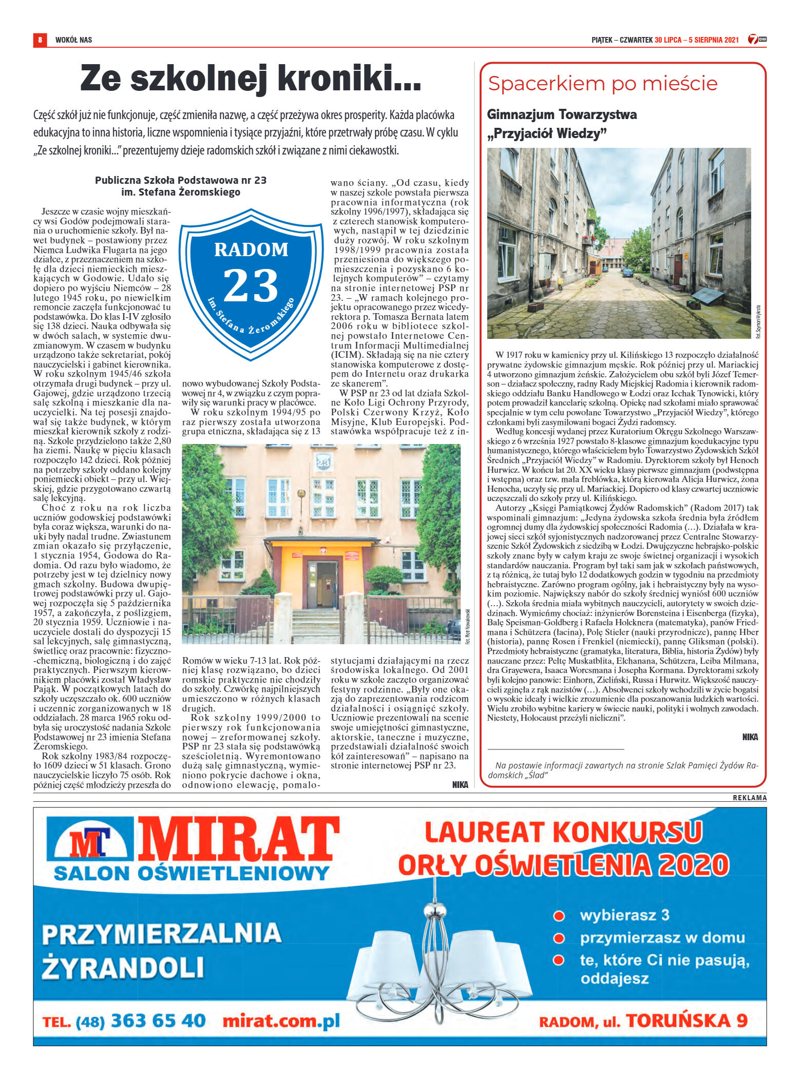 Tygodnik "7 Dni" nr 777 z dn. 30.07.2021 r. - strona 8