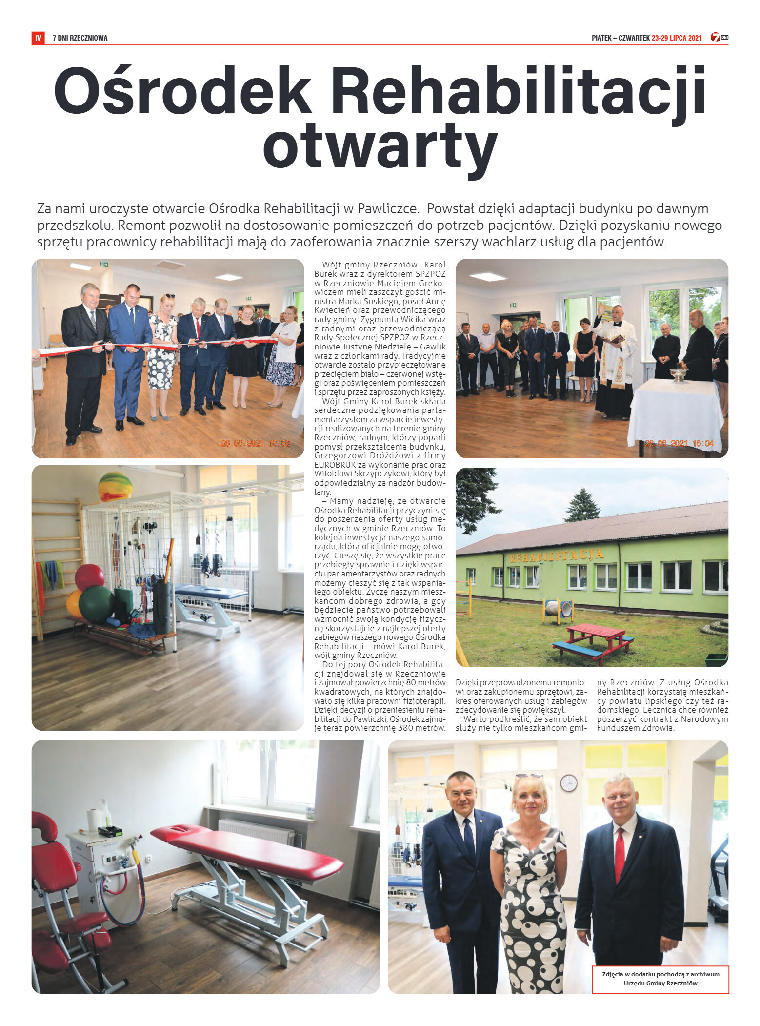 Tygodnik "7 Dni" nr 776 z dn. 23.07.2021 r. - strona 10