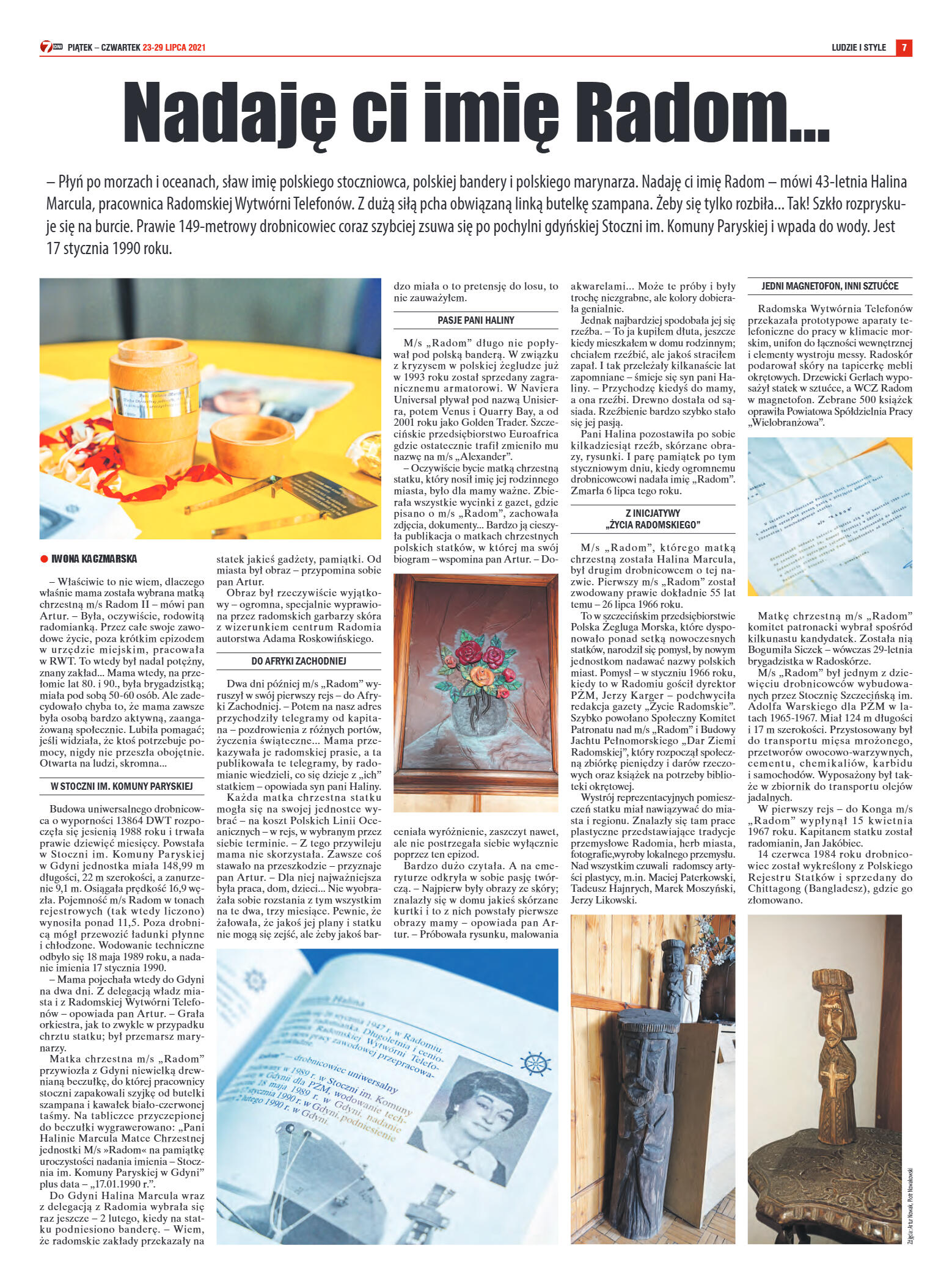 Tygodnik "7 Dni" nr 776 z dn. 23.07.2021 r. - strona 11