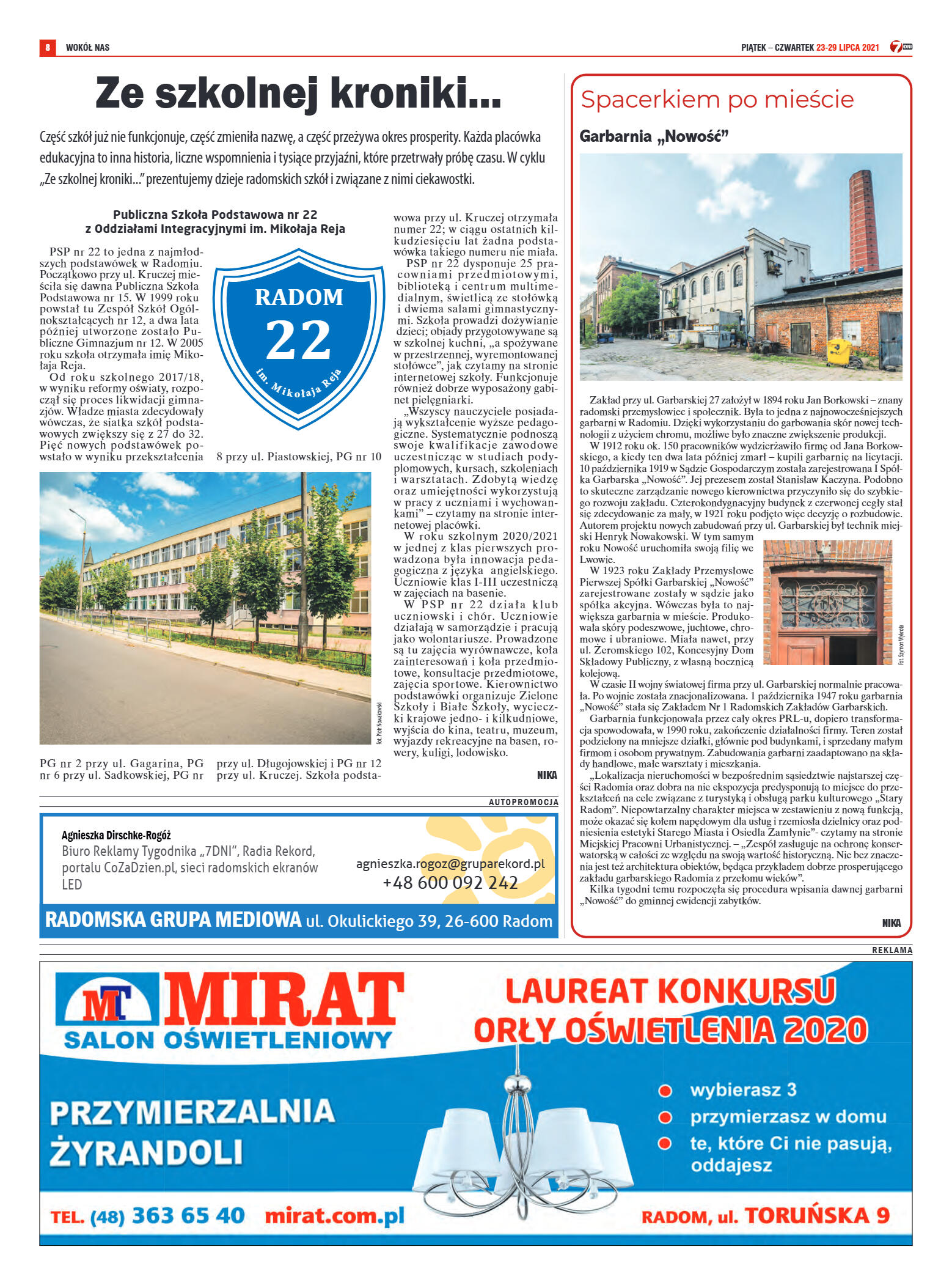 Tygodnik "7 Dni" nr 776 z dn. 23.07.2021 r. - strona 12