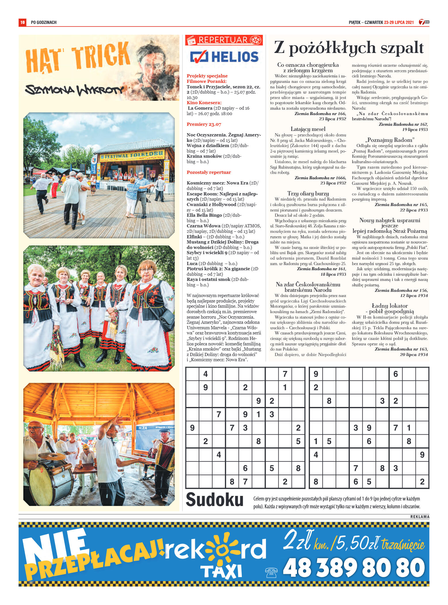 Tygodnik "7 Dni" nr 776 z dn. 23.07.2021 r. - strona 14