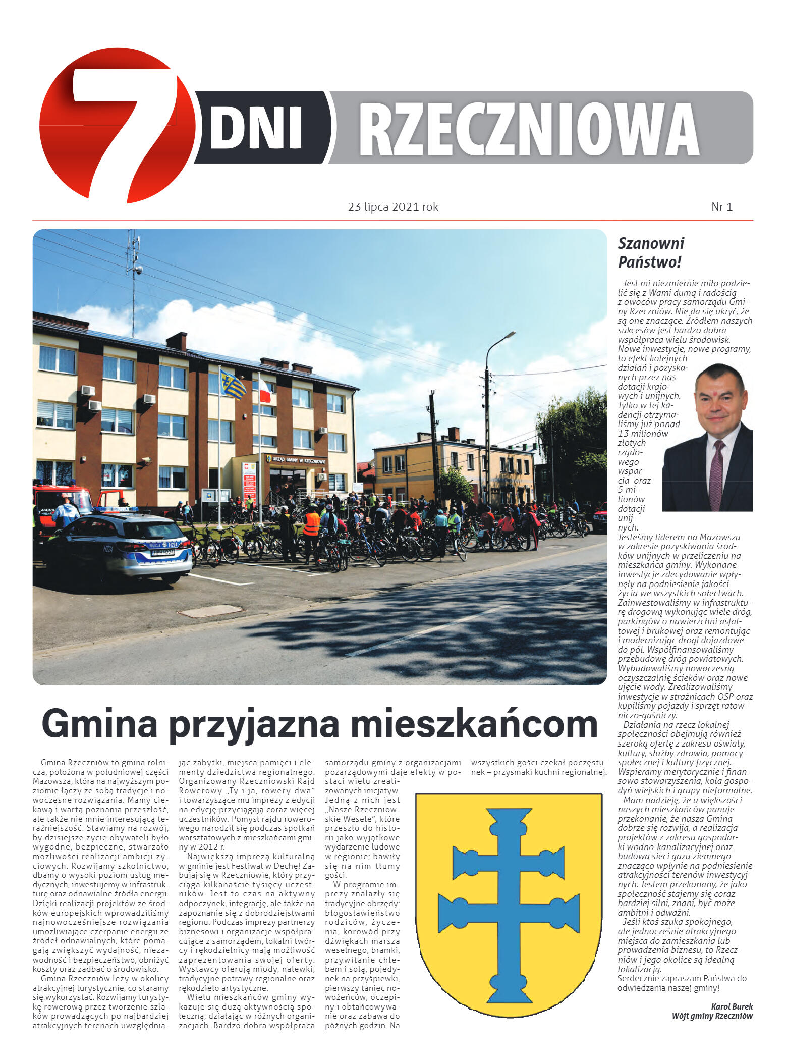 Tygodnik "7 Dni" nr 776 z dn. 23.07.2021 r. - strona 7