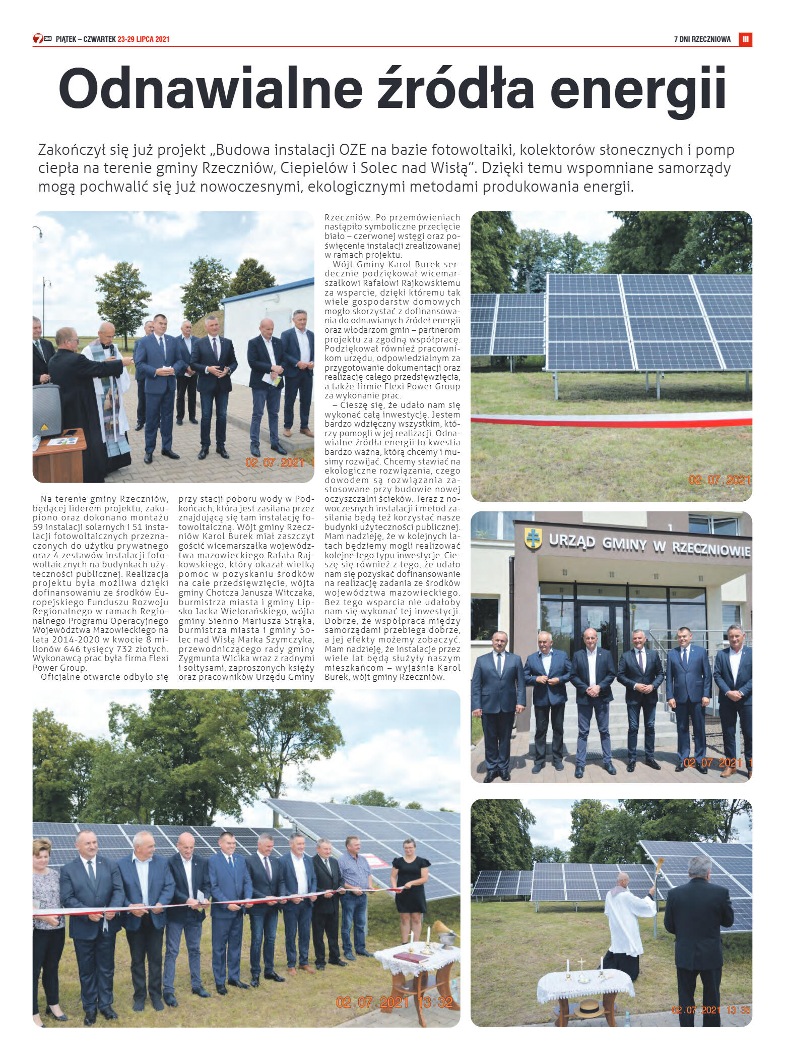 Tygodnik "7 Dni" nr 776 z dn. 23.07.2021 r. - strona 9