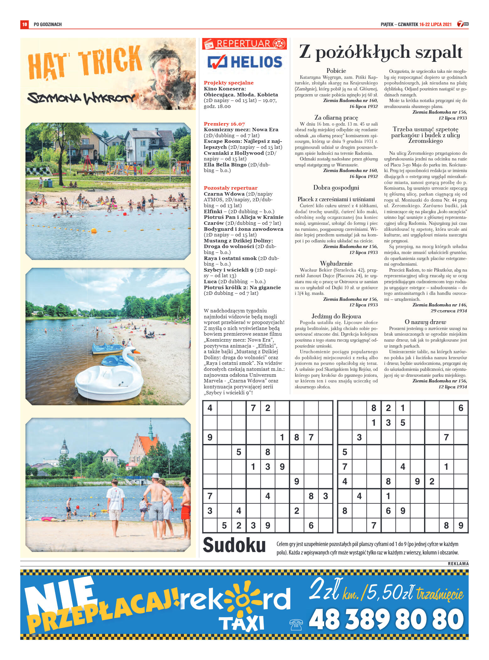 Tygodnik "7 Dni" nr 775 z dn. 16.07.2021 r. - strona 10