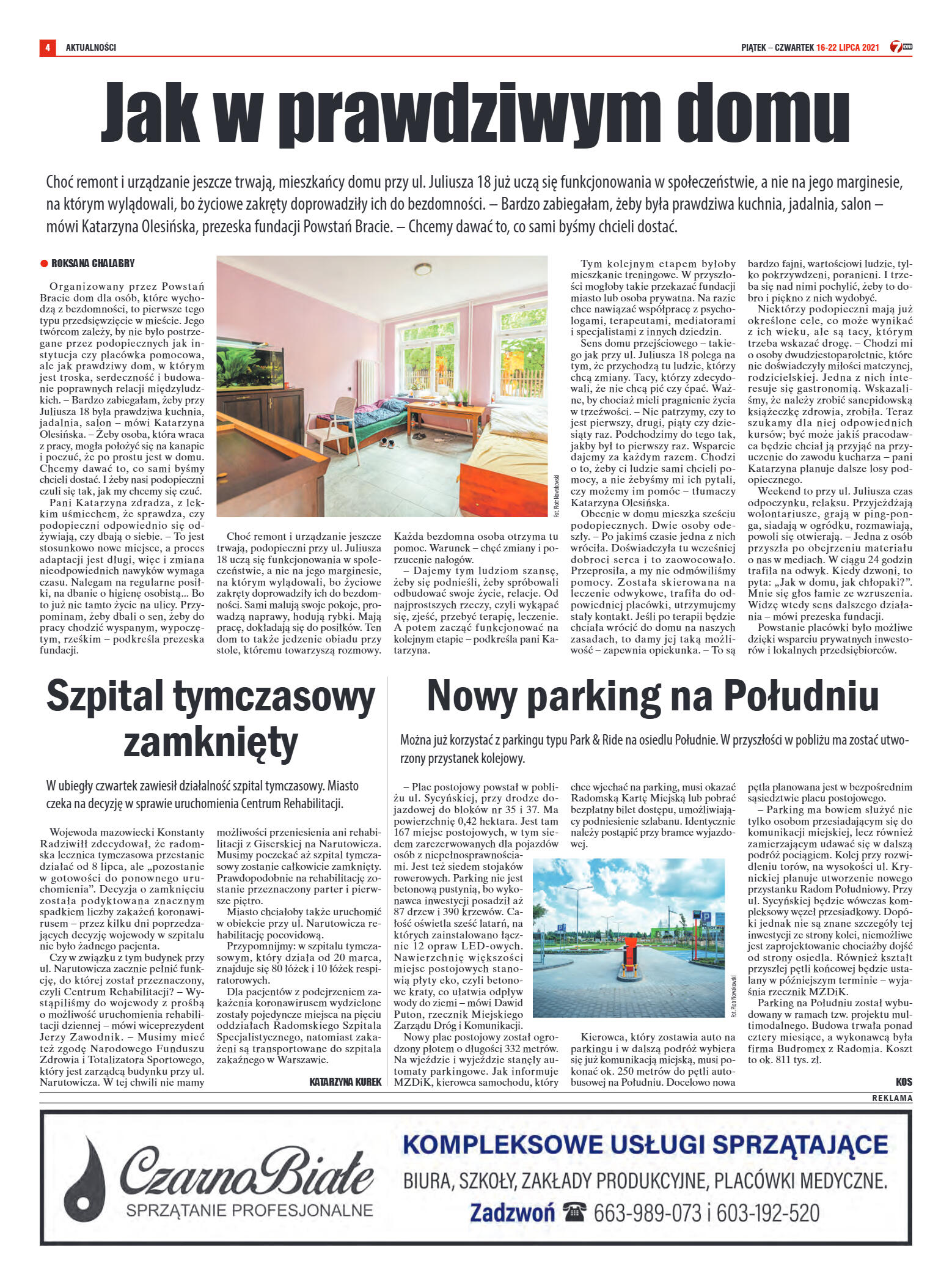 Tygodnik "7 Dni" nr 775 z dn. 16.07.2021 r. - strona 4