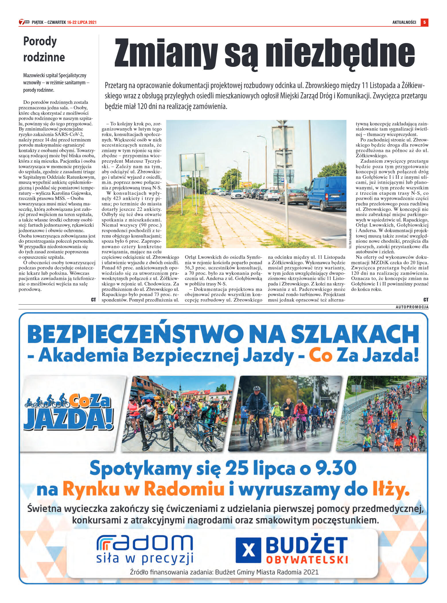 Tygodnik "7 Dni" nr 775 z dn. 16.07.2021 r. - strona 5