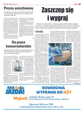 Tygodnik "7 Dni" nr 775 z dn. 16.07.2021 r. - strona 3