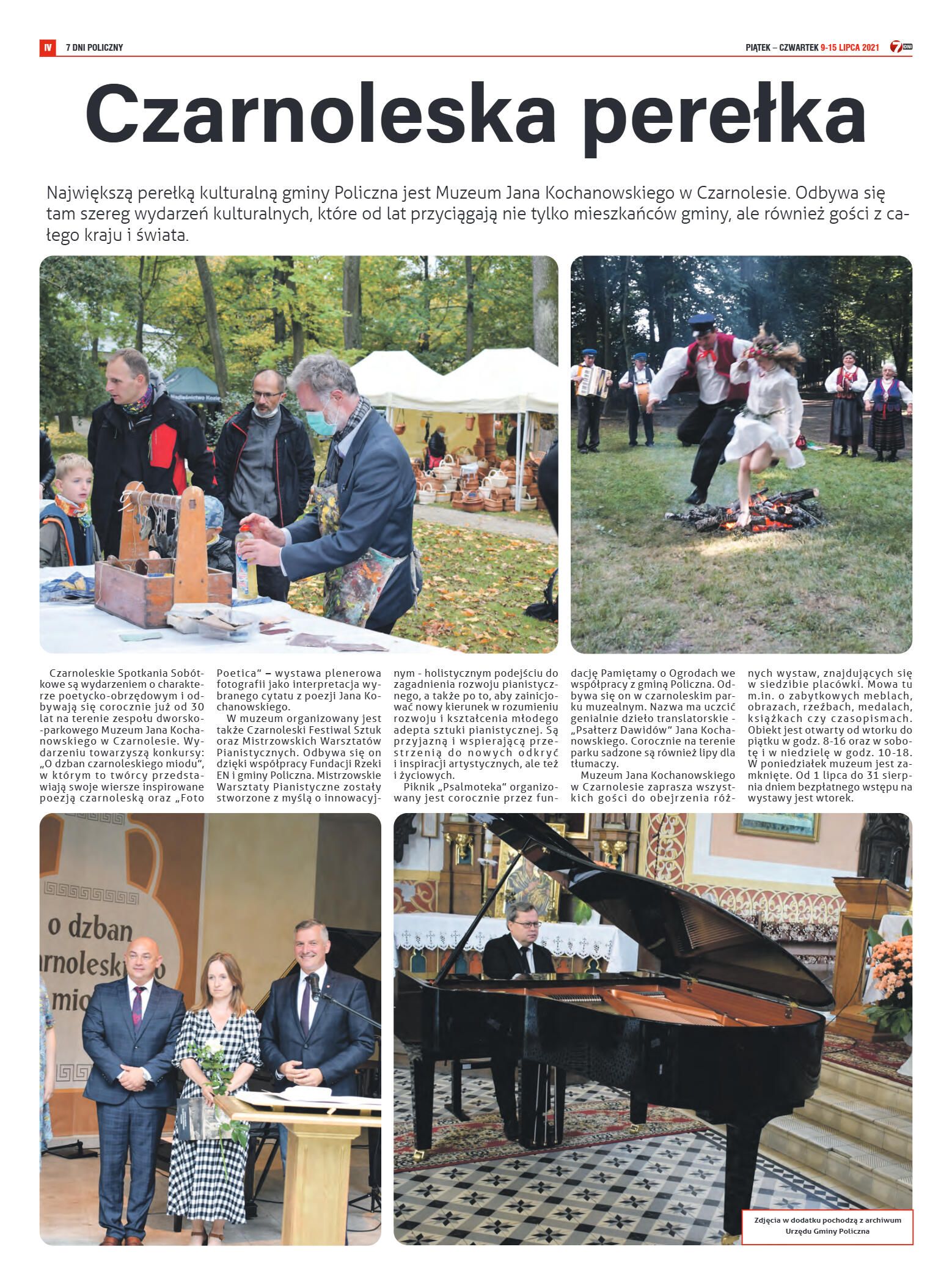 Tygodnik "7 Dni" nr 774 z dn. 09.07.2021 r. - strona 10