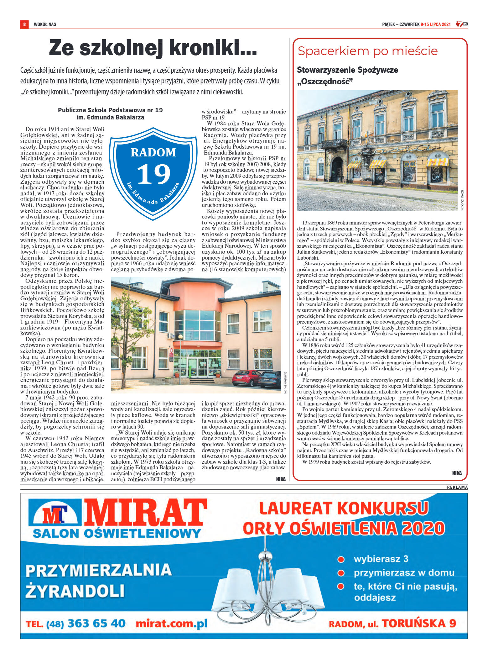 Tygodnik "7 Dni" nr 774 z dn. 09.07.2021 r. - strona 12