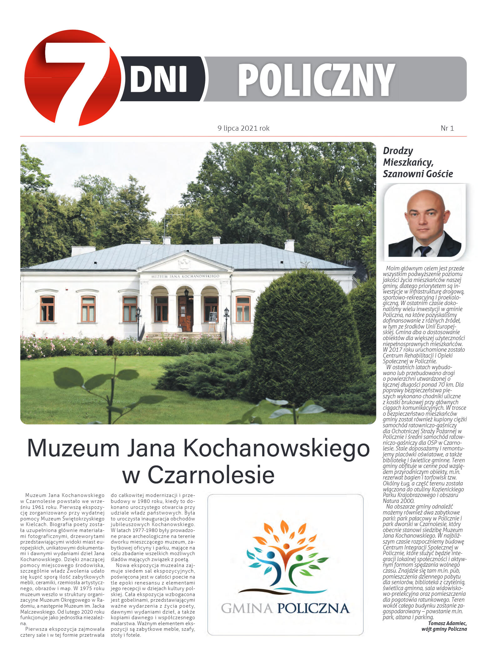 Tygodnik "7 Dni" nr 774 z dn. 09.07.2021 r. - strona 7