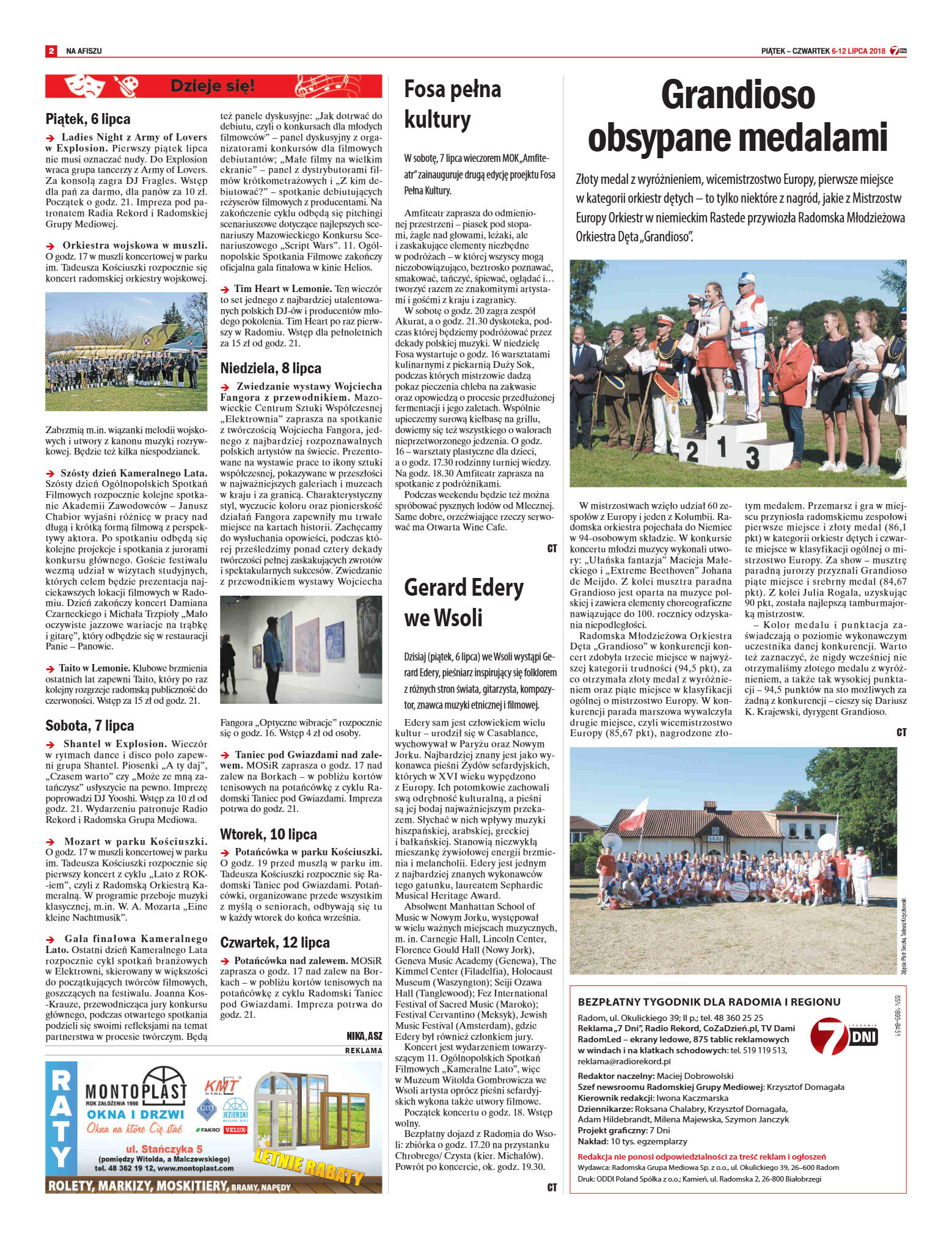 Tygodnik "7 Dni" nr 642 z dn. 06.07.2018 - strona 2