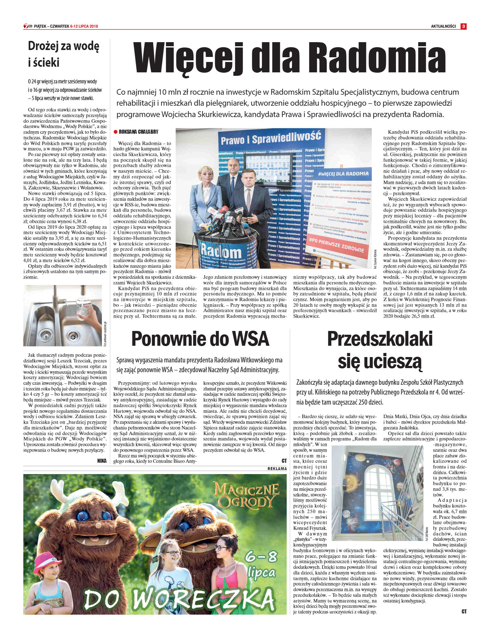 Tygodnik "7 Dni" nr 642 z dn. 06.07.2018 - strona 3