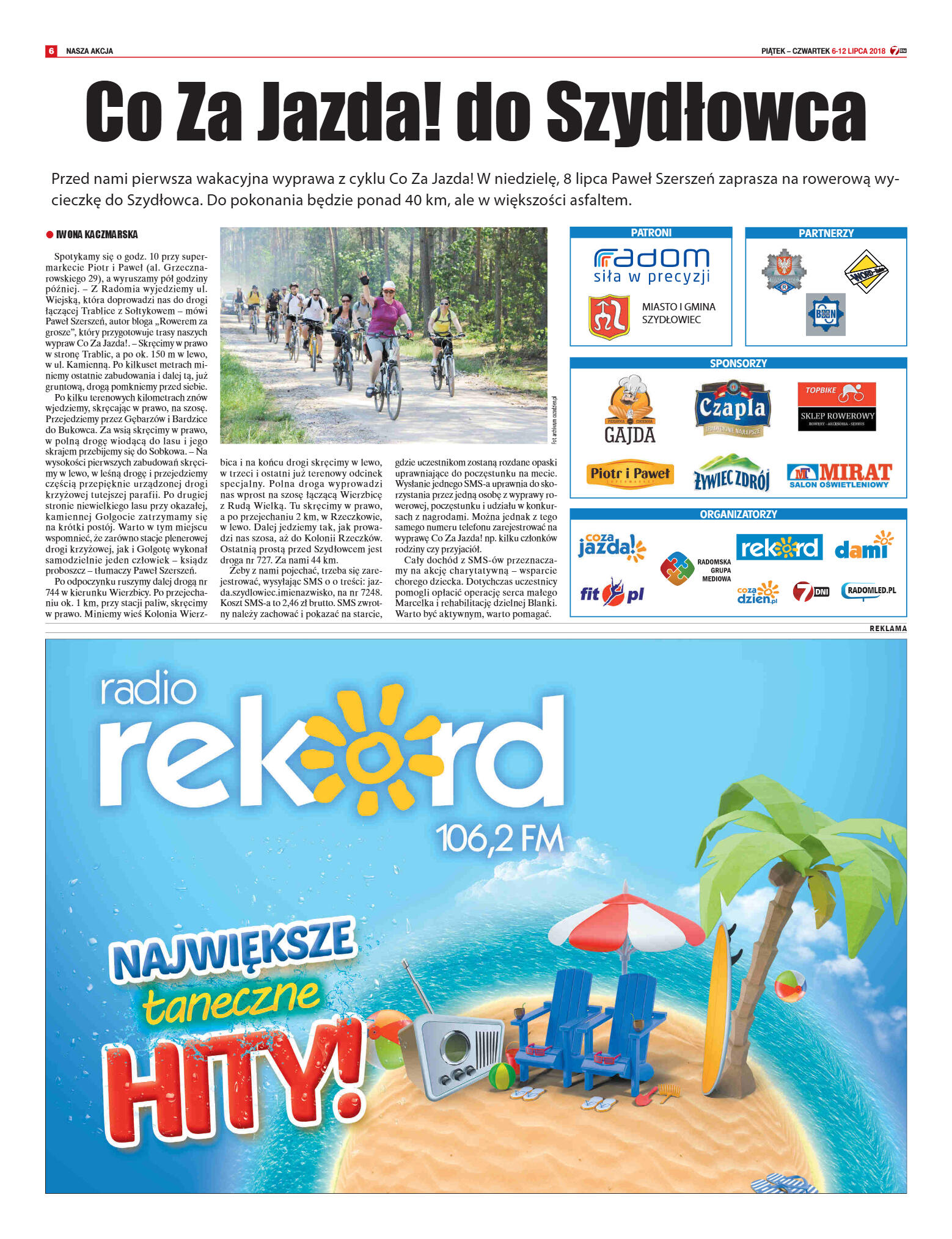 Tygodnik "7 Dni" nr 642 z dn. 06.07.2018 - strona 6