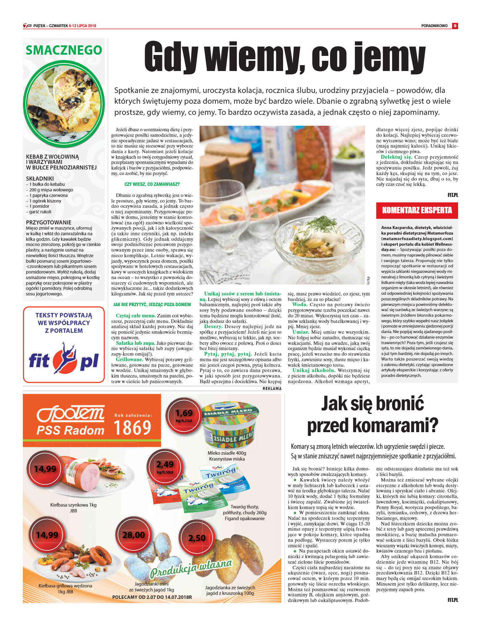 Tygodnik "7 Dni" nr 642 z dn. 06.07.2018 - strona 9