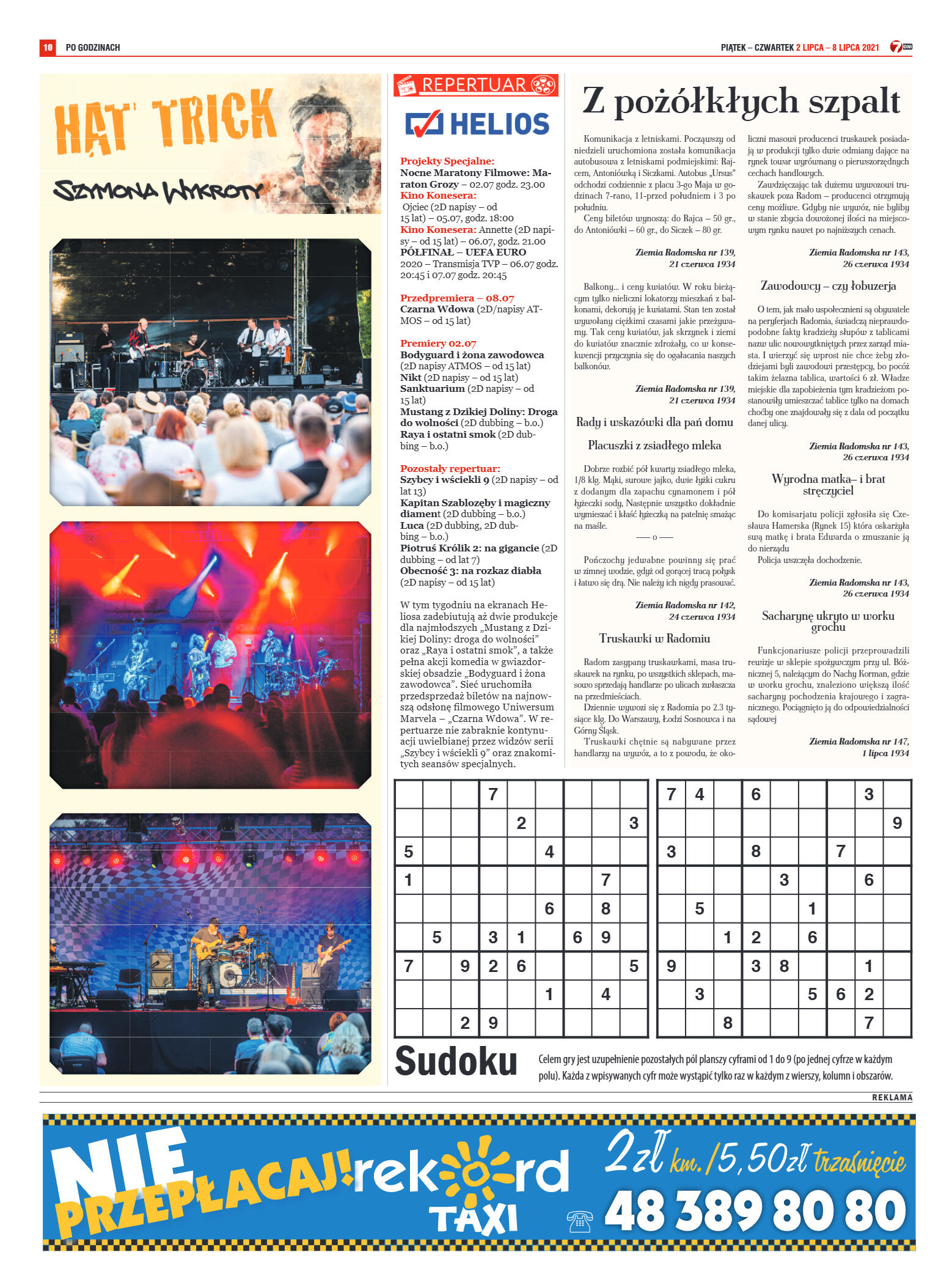 Tygodnik "7 Dni" nr 773 z dn. 02.07.2021 r. - strona 10