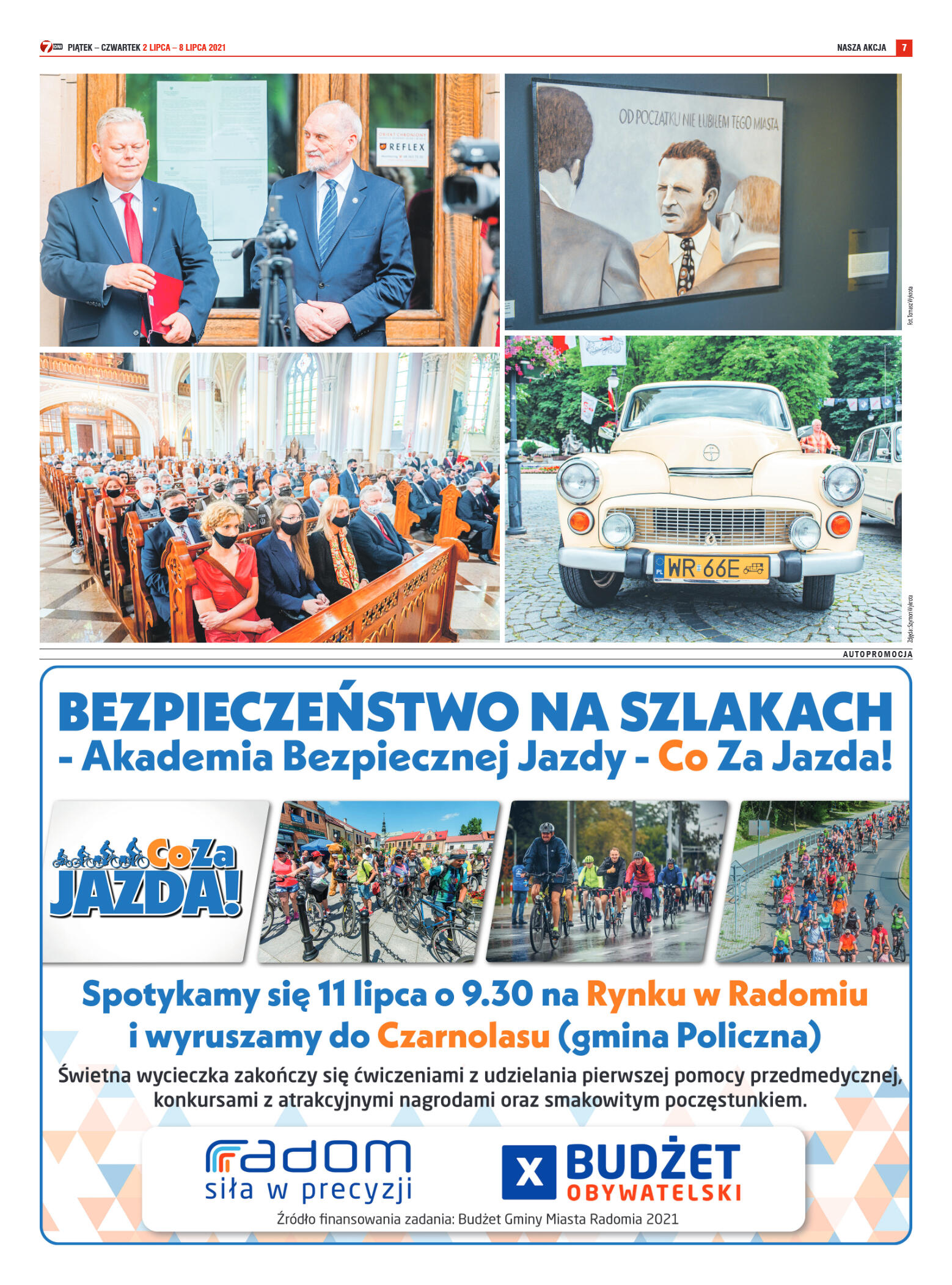 Tygodnik "7 Dni" nr 773 z dn. 02.07.2021 r. - strona 7