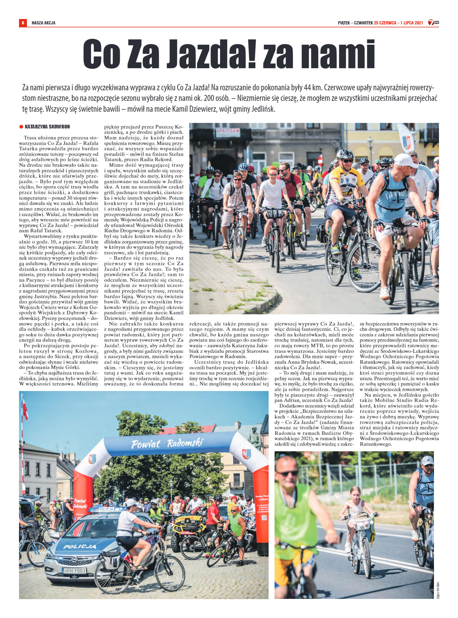 Tygodnik "7 Dni" nr 772 z dn. 24.06.2021 r. - strona 6