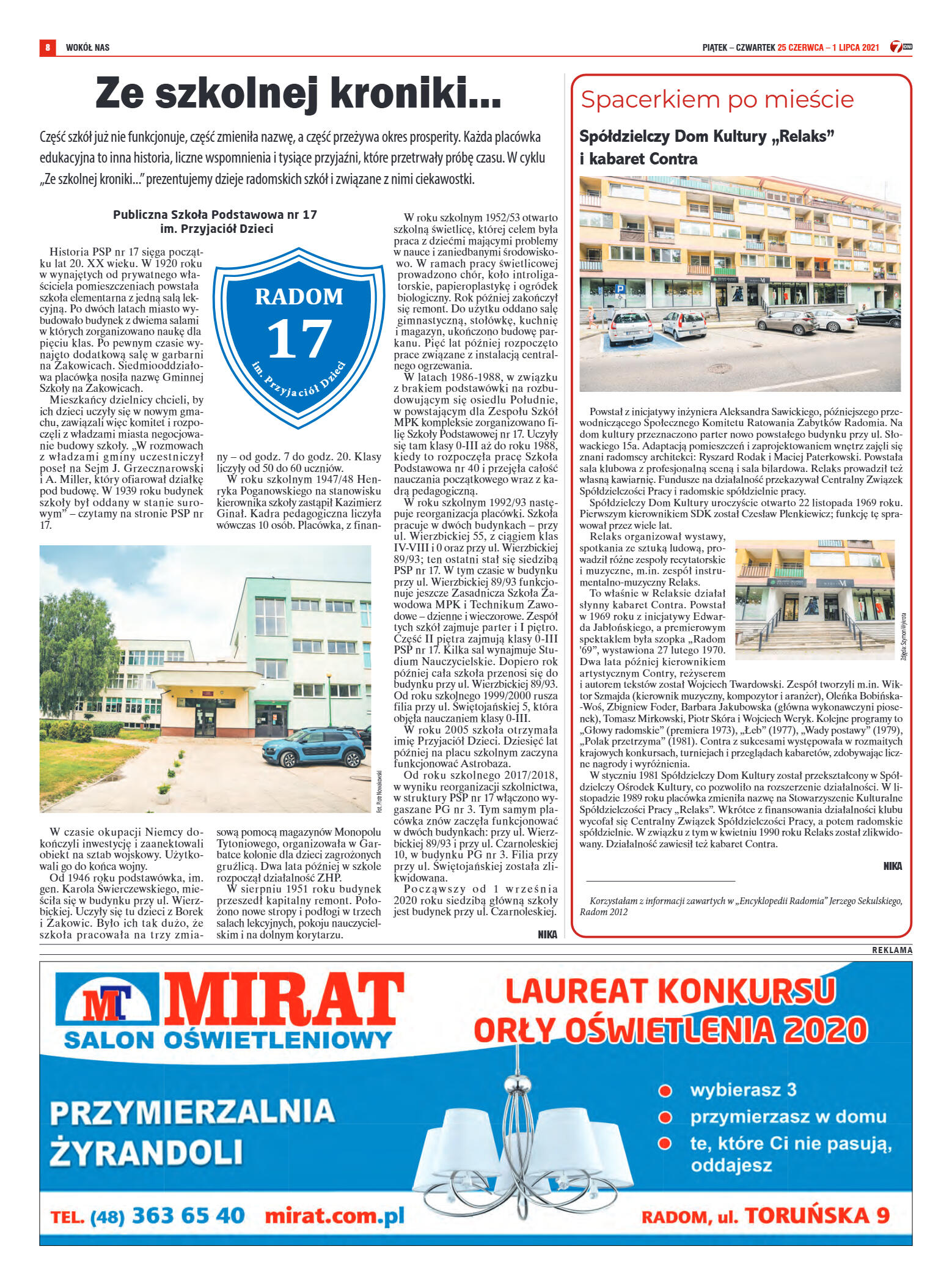 Tygodnik "7 Dni" nr 772 z dn. 24.06.2021 r. - strona 8