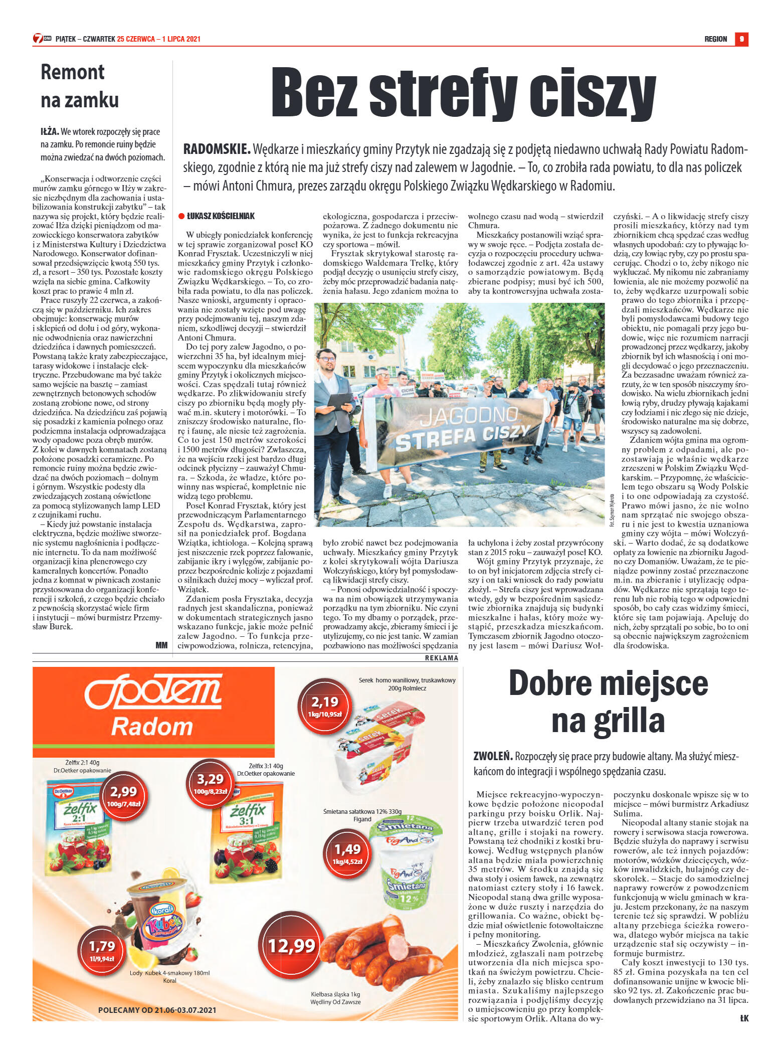 Tygodnik "7 Dni" nr 772 z dn. 24.06.2021 r. - strona 9