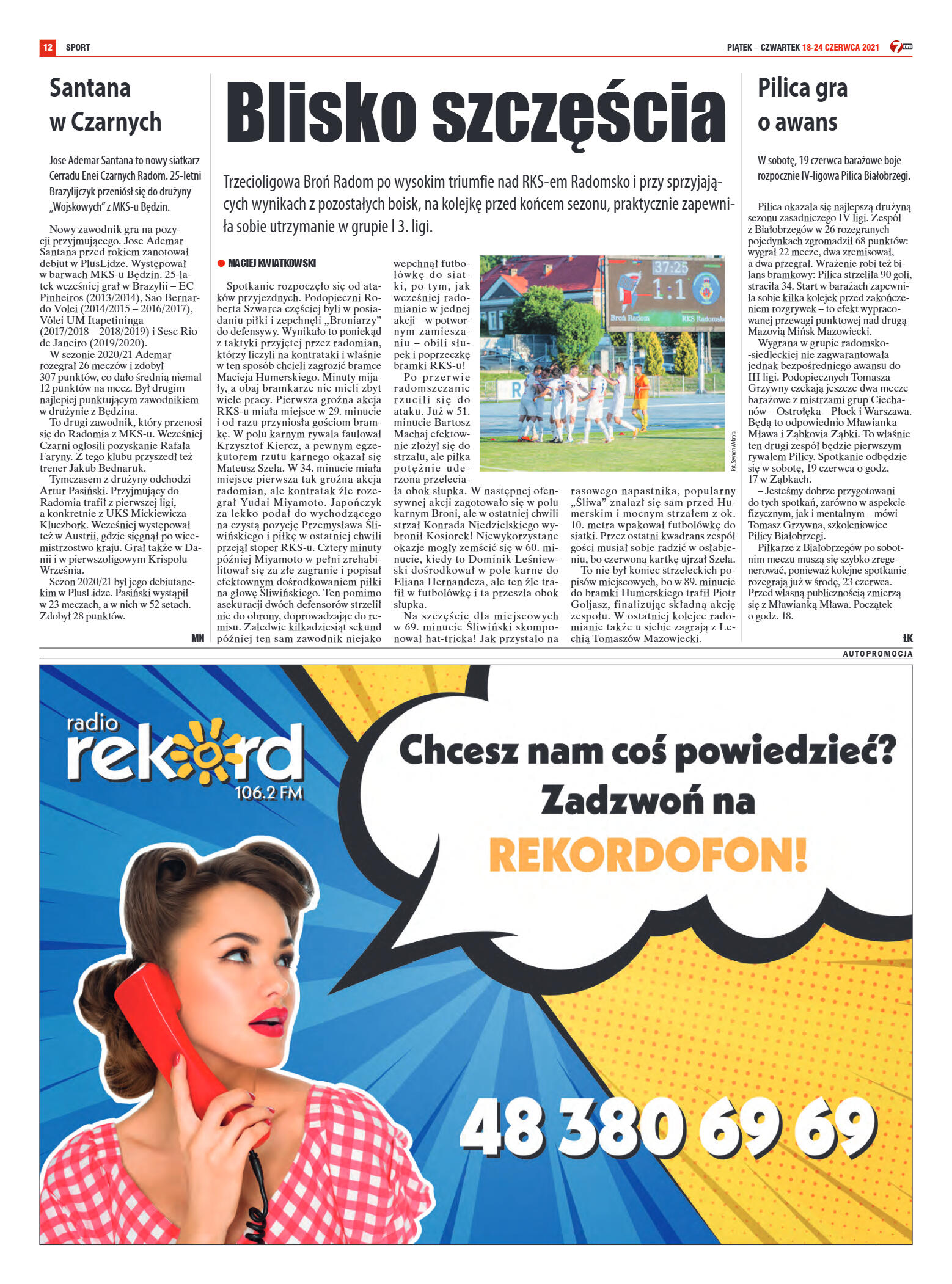 Tygodnik "7 Dni" nr 771 z 18.06.2021 r. - strona 16