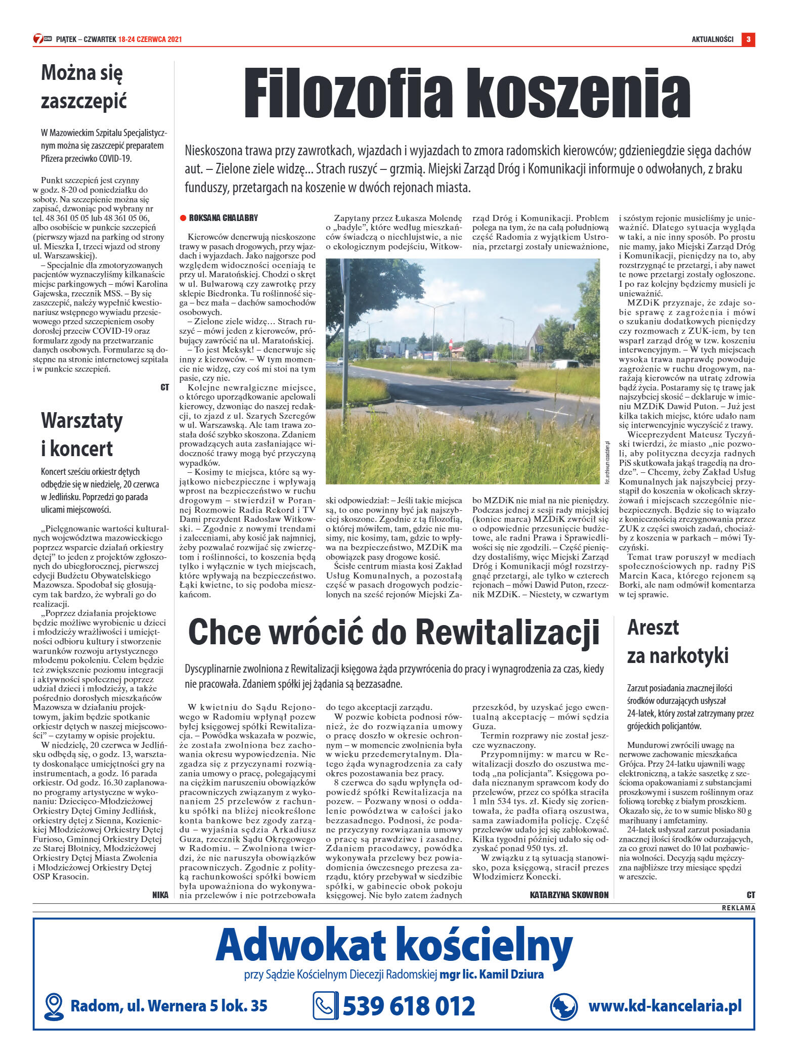 Tygodnik "7 Dni" nr 771 z 18.06.2021 r. - strona 3