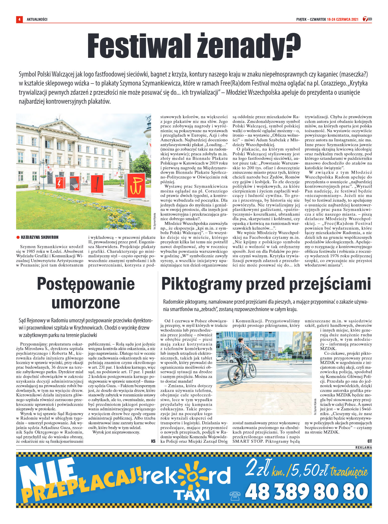 Tygodnik "7 Dni" nr 771 z 18.06.2021 r. - strona 4