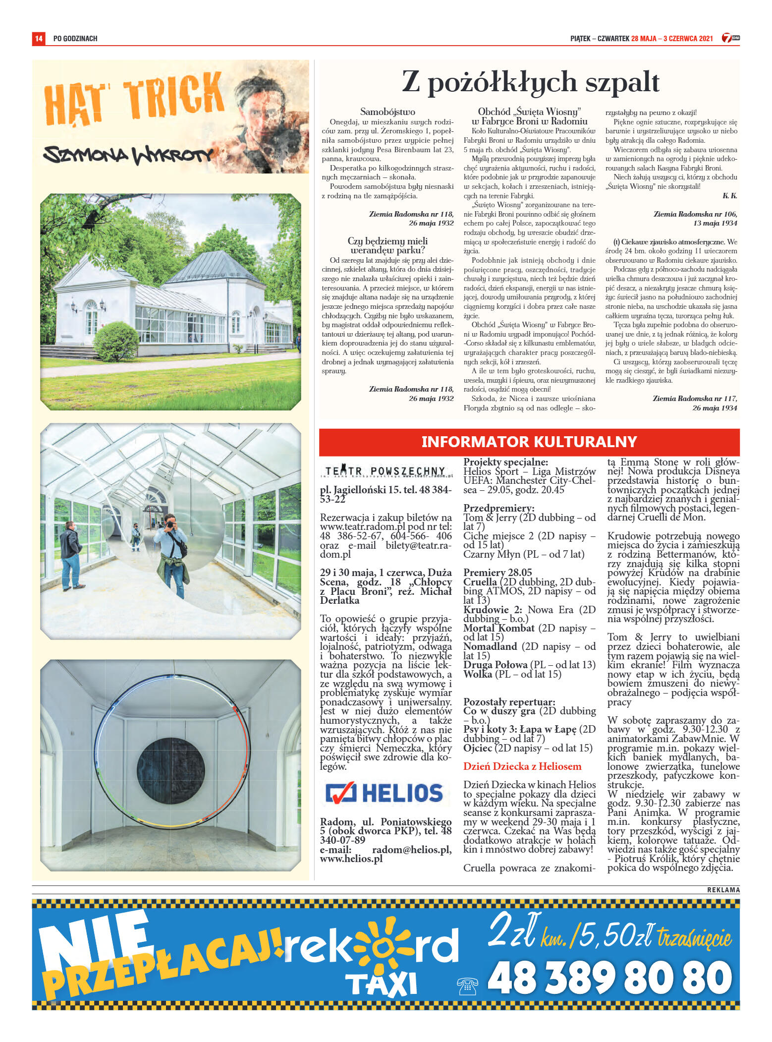 Tygodnik "7 Dni" nr 768 z dn. 28.05.2021 r. - strona 22