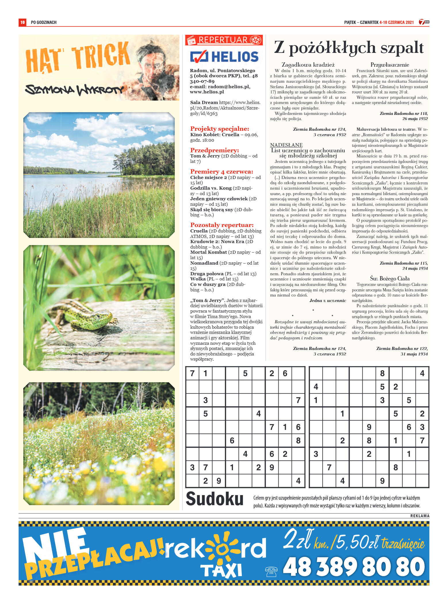 Tygodnik "7 Dni" nr 769 z dn. 4.06.2021 r. - strona 10