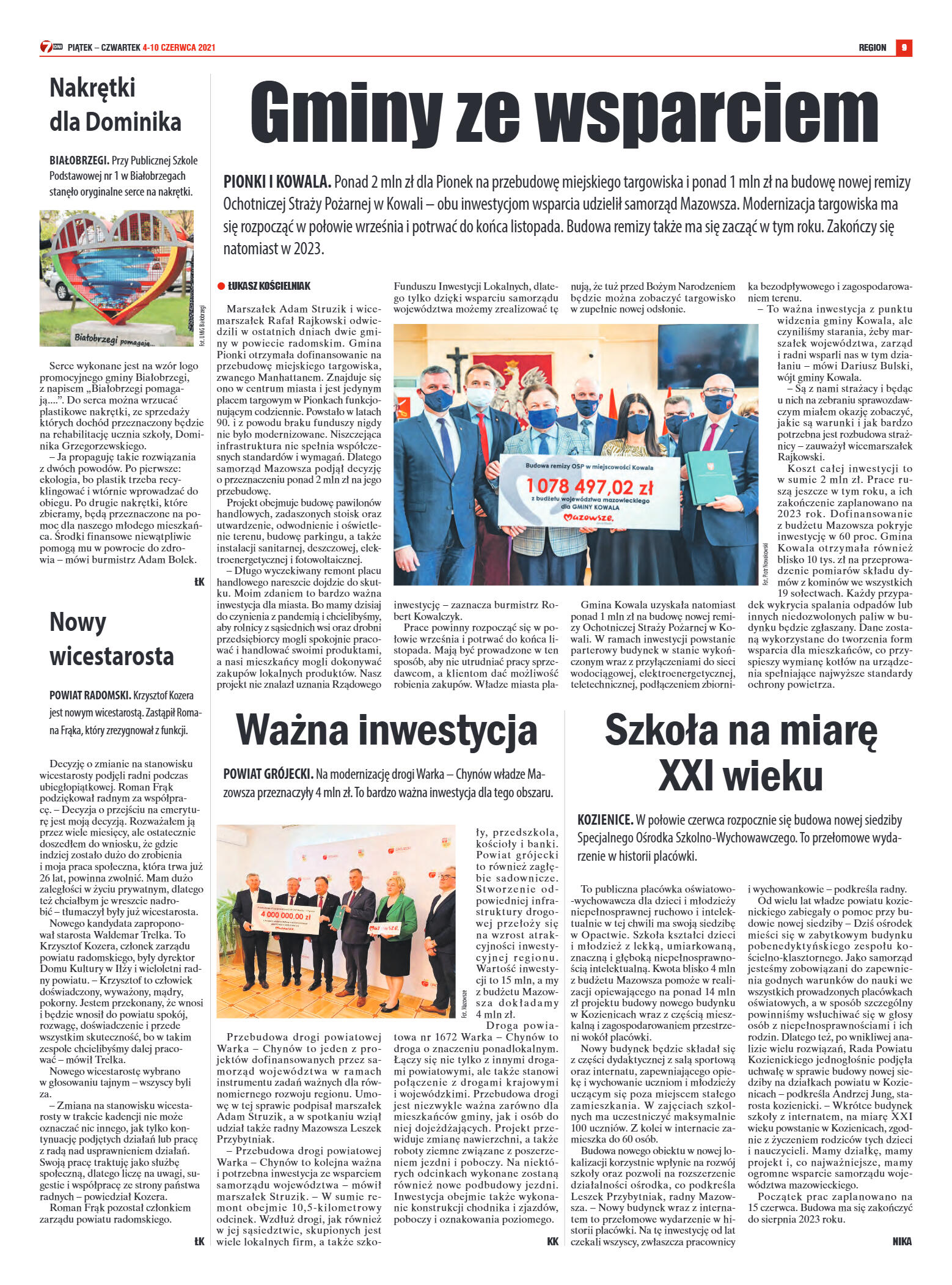 Tygodnik "7 Dni" nr 769 z dn. 4.06.2021 r. - strona 9