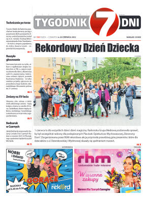 Tygodnik "7 Dni" nr 769 z dn. 4.06.2021 r. - strona 1