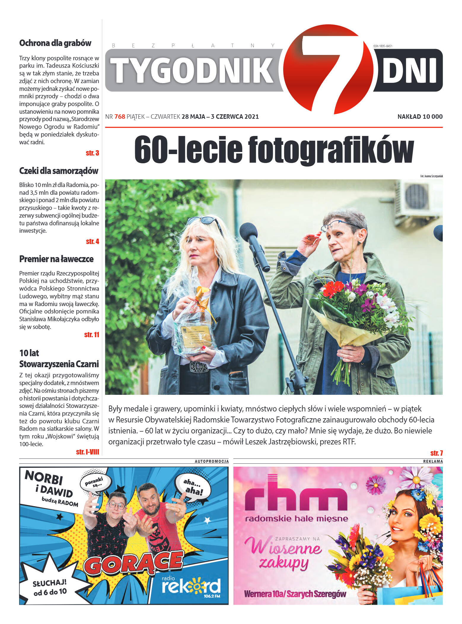 Stowarzyszenie Czarni ma 10 lat - dodatek do "7 Dn - strona 1