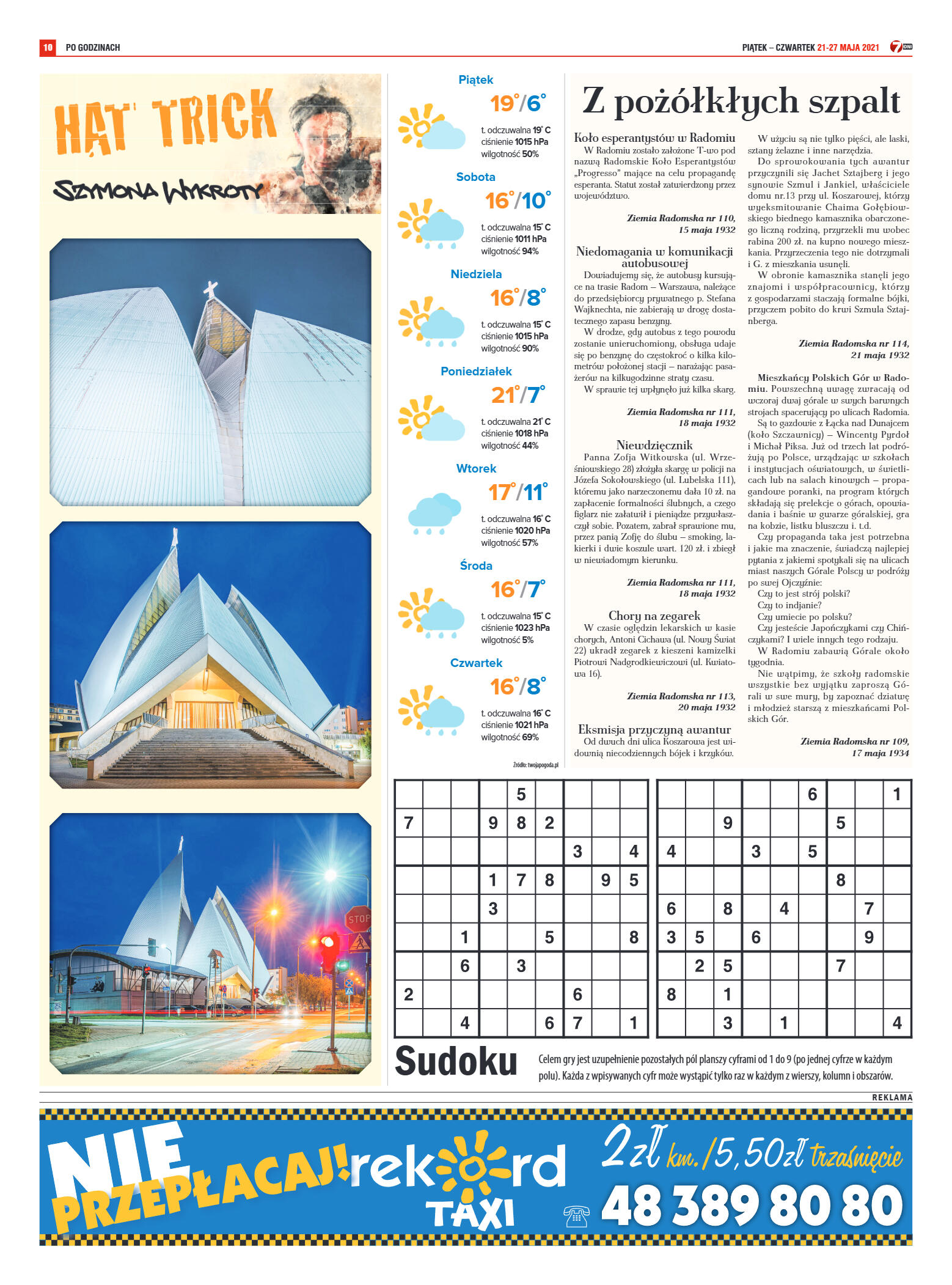 Tygodnik "7 Dni" nr 767 z dn. 21.05.2021 - strona 10